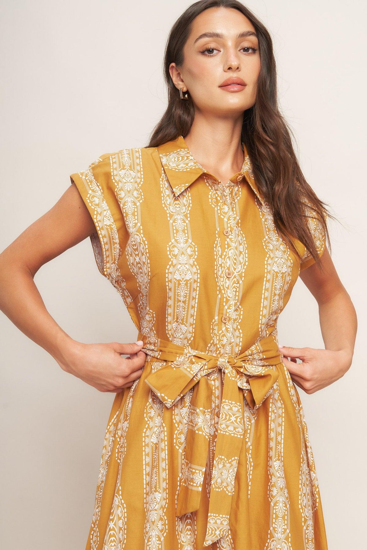 VESTIDO MIDI TEJIDO DESERT BLOOM