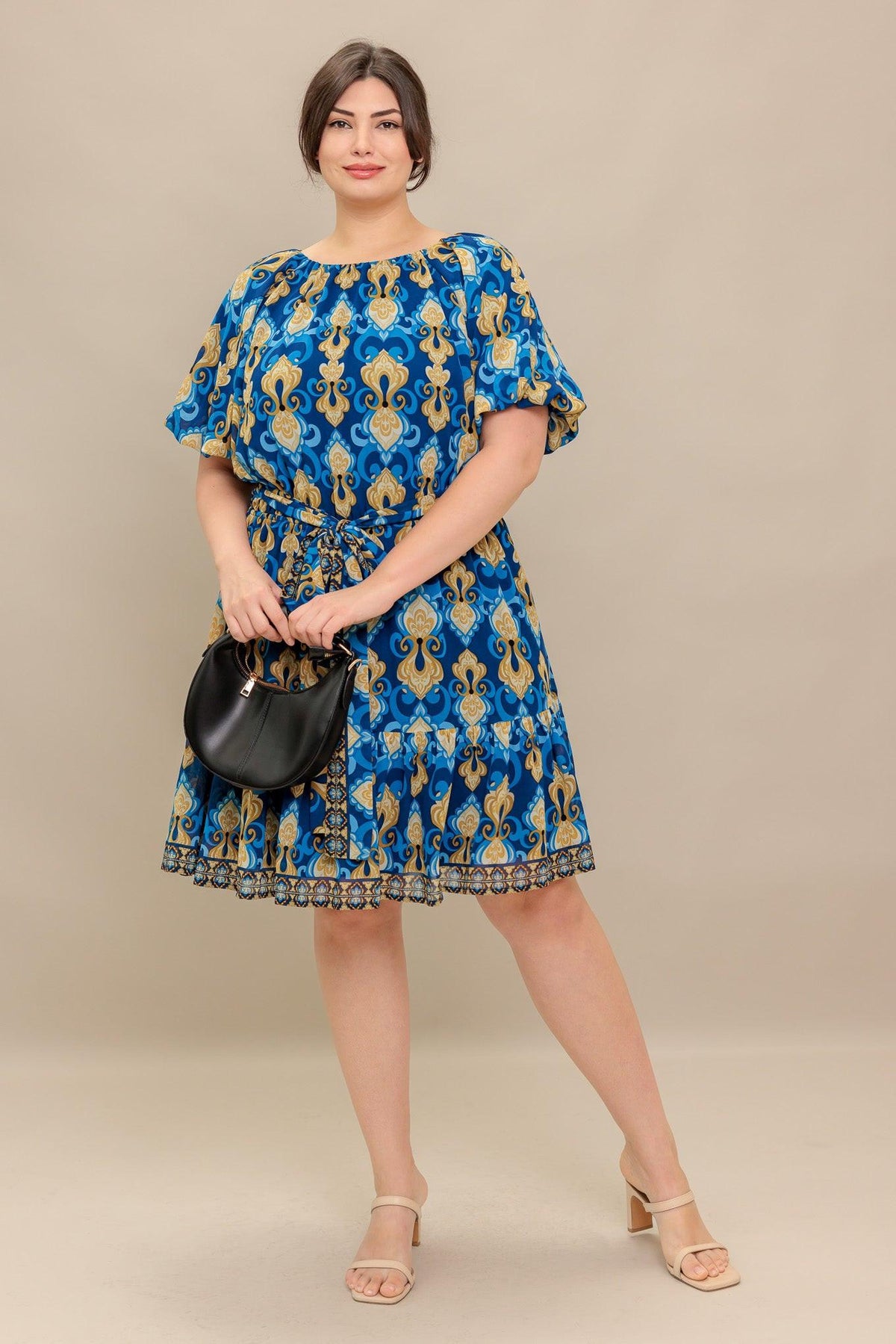 MINIVESTIDO TEJIDO BAROQUE BREEZE