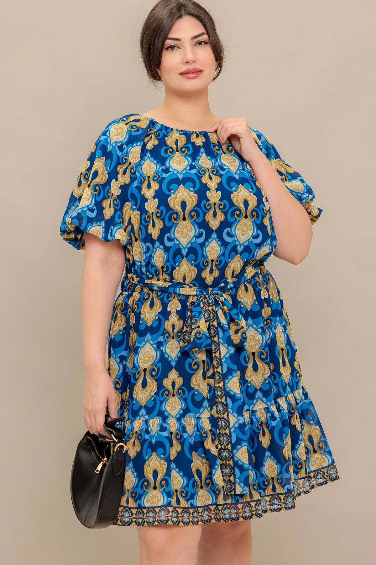 MINIVESTIDO TEJIDO BAROQUE BREEZE