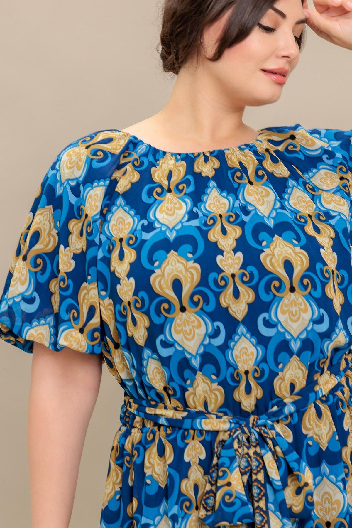 MINIVESTIDO TEJIDO BAROQUE BREEZE
