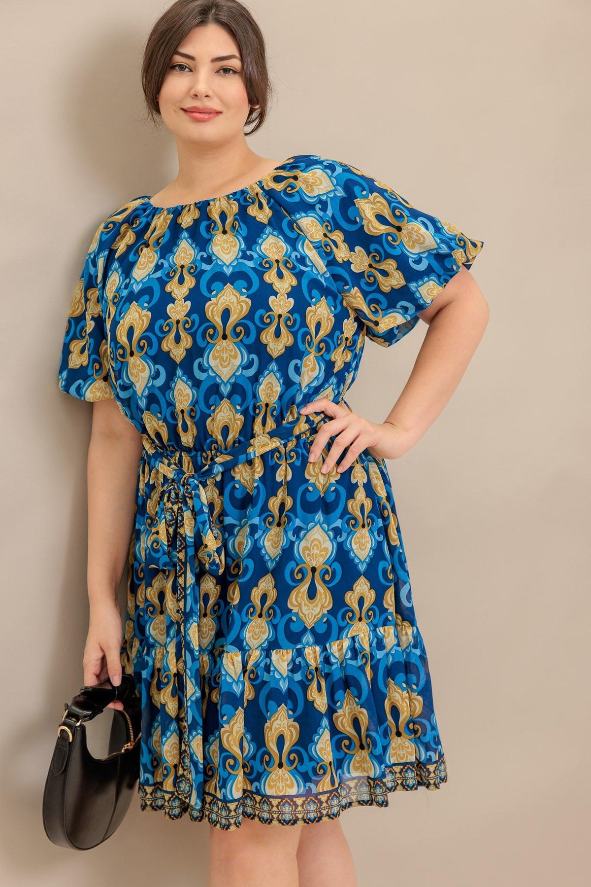 MINIVESTIDO TEJIDO BAROQUE BREEZE