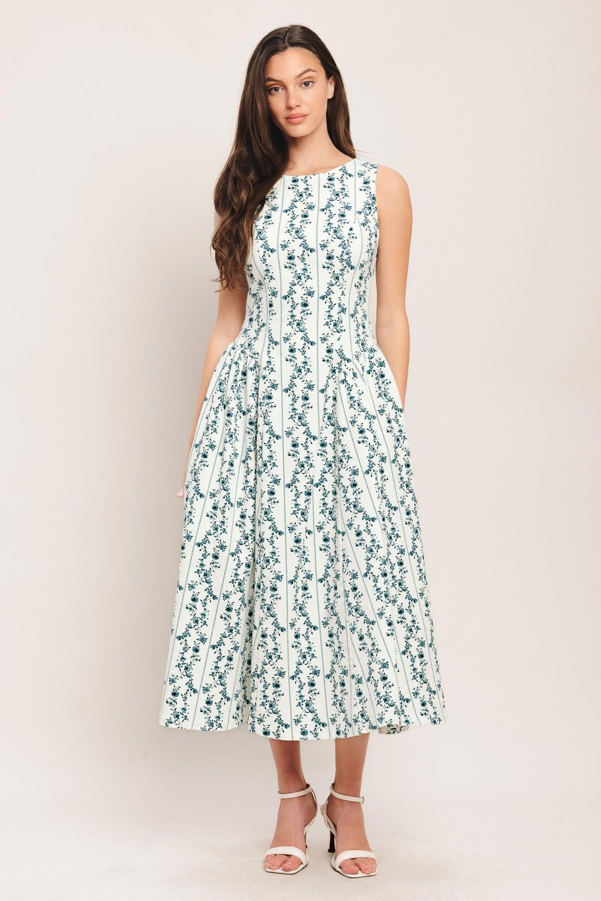 VESTIDO MIDI TEJIDO COLUMNA BLOOM