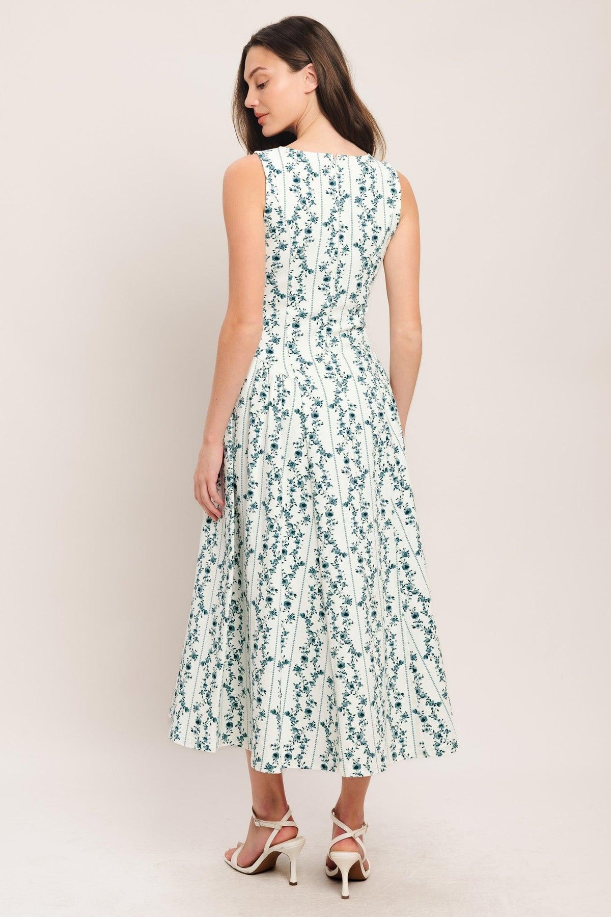 VESTIDO MIDI TEJIDO COLUMNA BLOOM