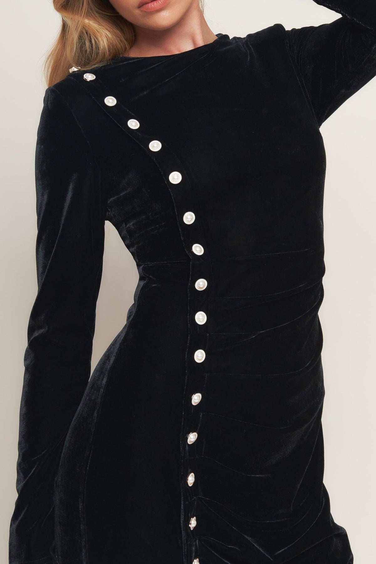 VESTIDO MIDI DE TERCIOPELO URBAN EMPRESS