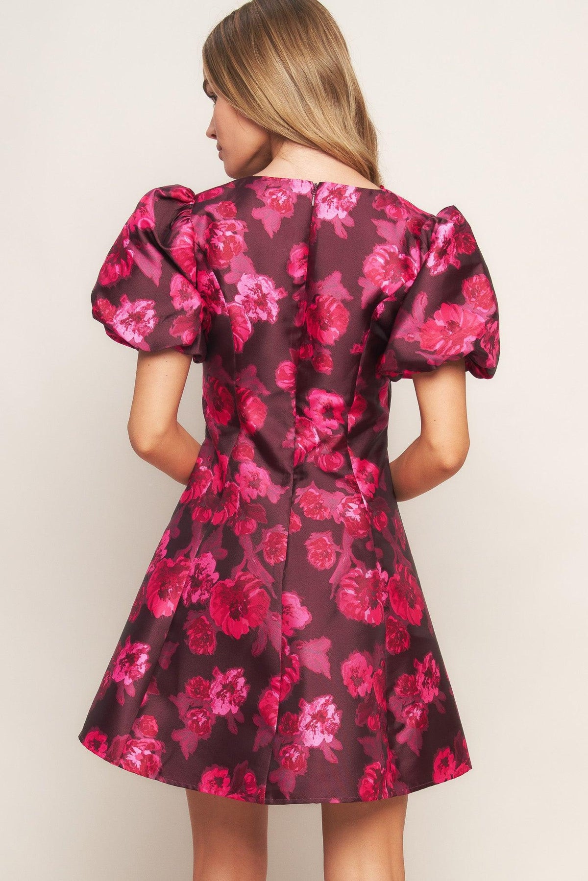 VESTIDO MINI TEJIDO BLOOM RHAPSODY