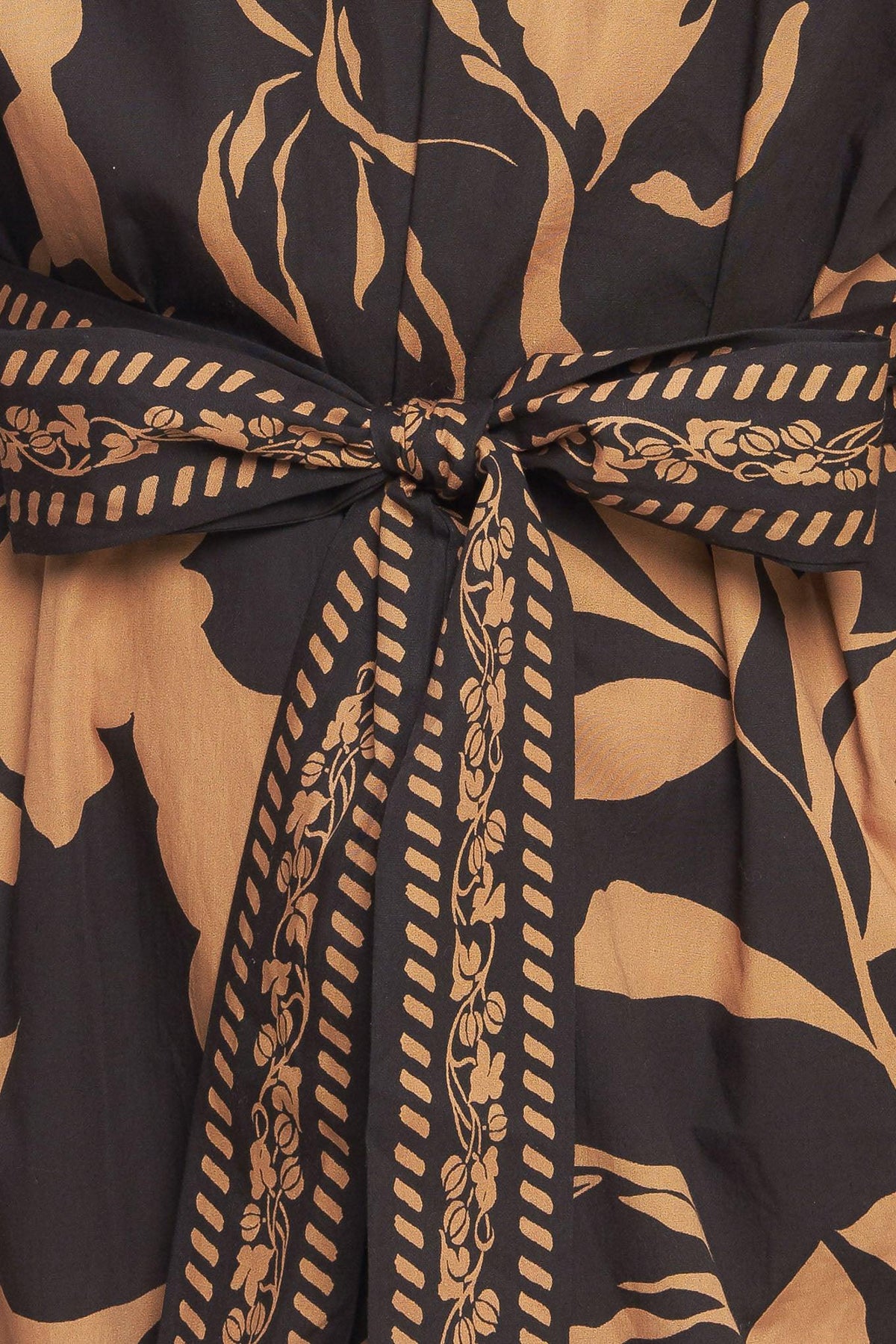 VESTIDO MIDI TEJIDO HOJA DE OTOÑO