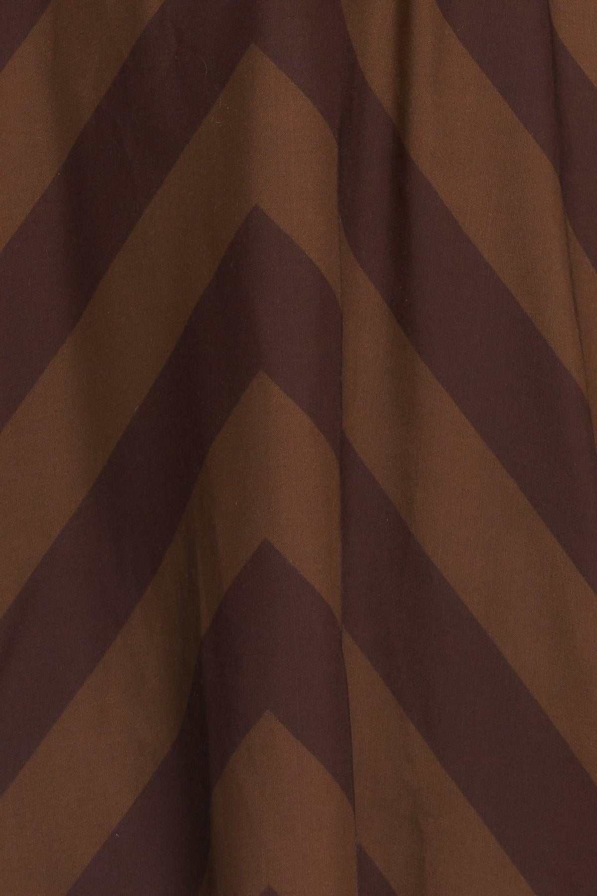 BROWN GODDESS FLOW WOVEN MIDI DRESS