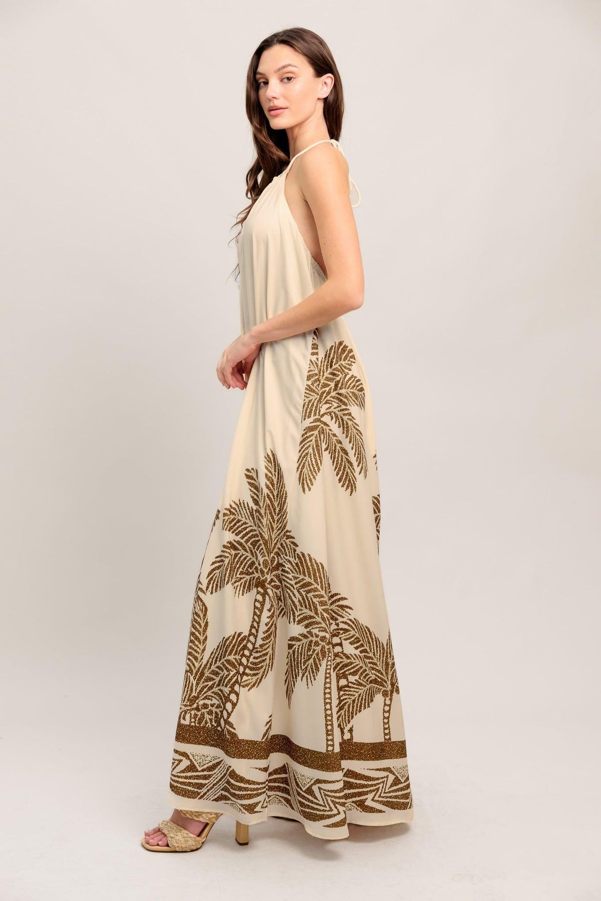 VESTIDO MAXI TEJIDO ISLAND STATE