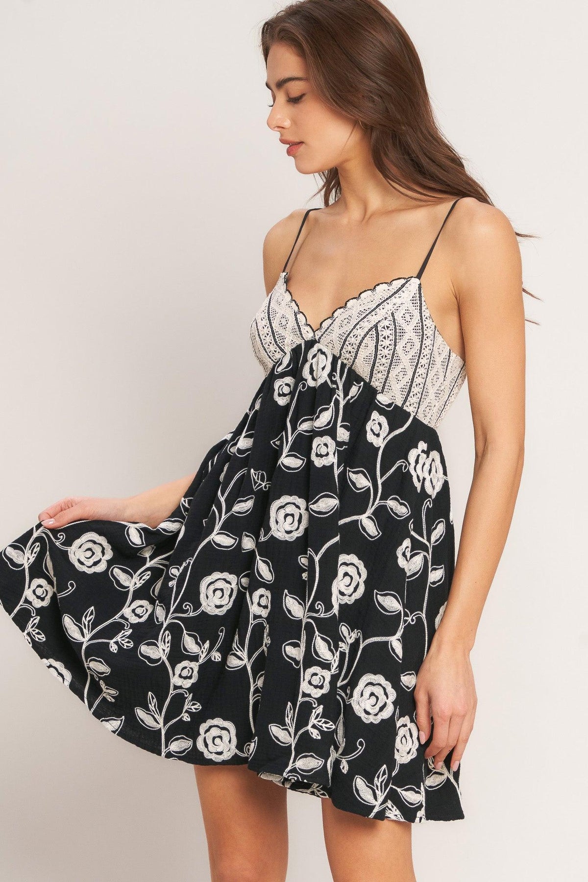 VESTIDO MINI DE PUNTO DARK ROMANCE