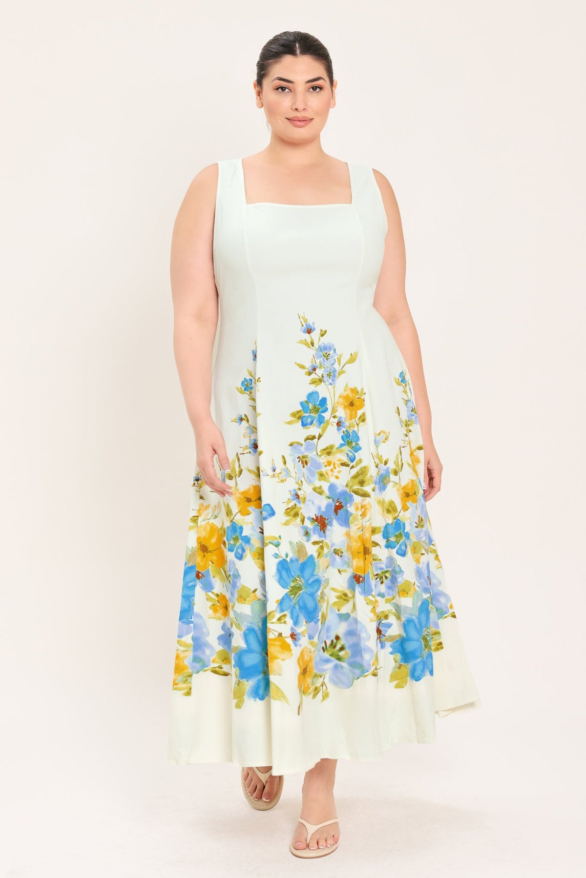 VESTIDO MIDI TEJIDO DREAMING OF THE COAST