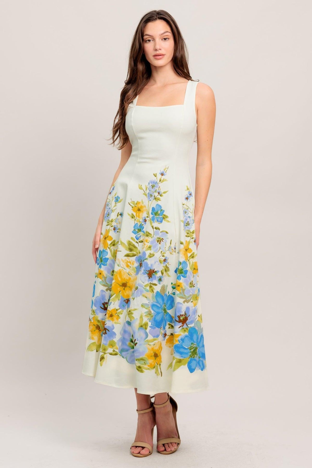VESTIDO MIDI TEJIDO DREAMING OF THE COAST