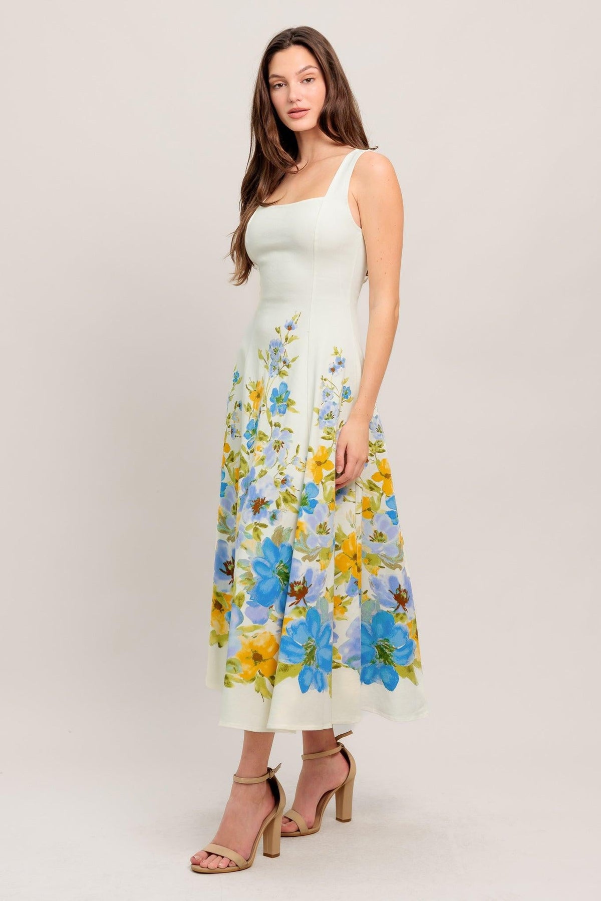 VESTIDO MIDI TEJIDO DREAMING OF THE COAST