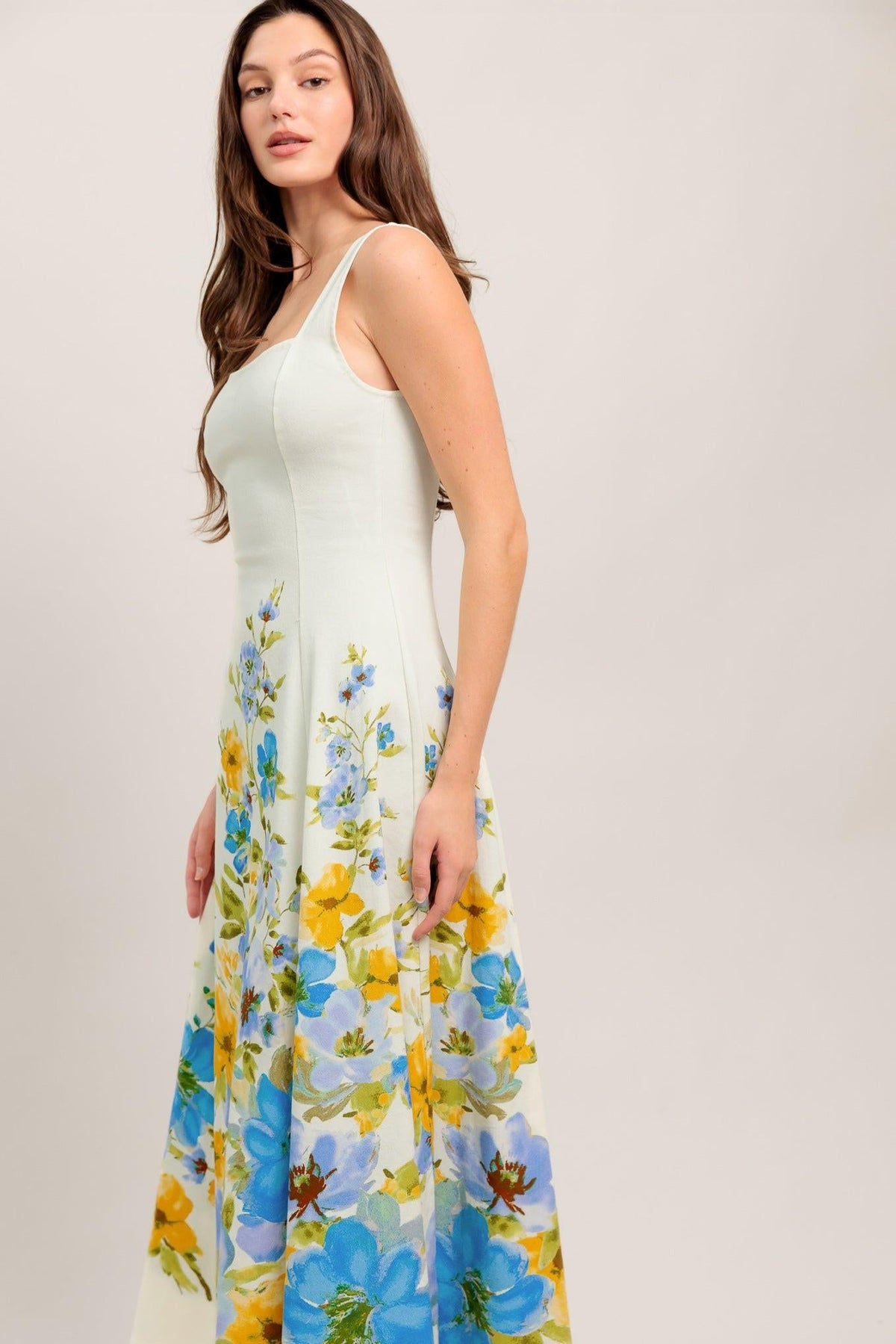 VESTIDO MIDI TEJIDO DREAMING OF THE COAST