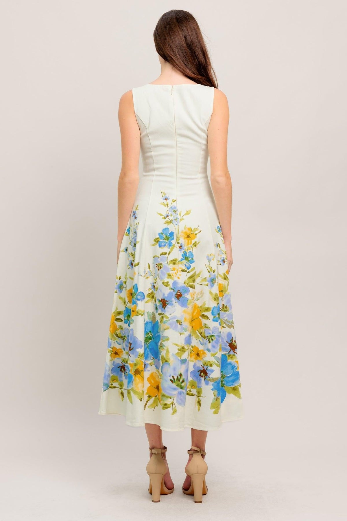 VESTIDO MIDI TEJIDO DREAMING OF THE COAST