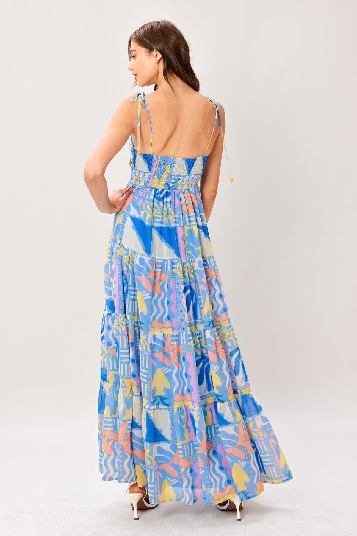 VESTIDO MAXI TEJIDO SEASIDE LOVE FLOW
