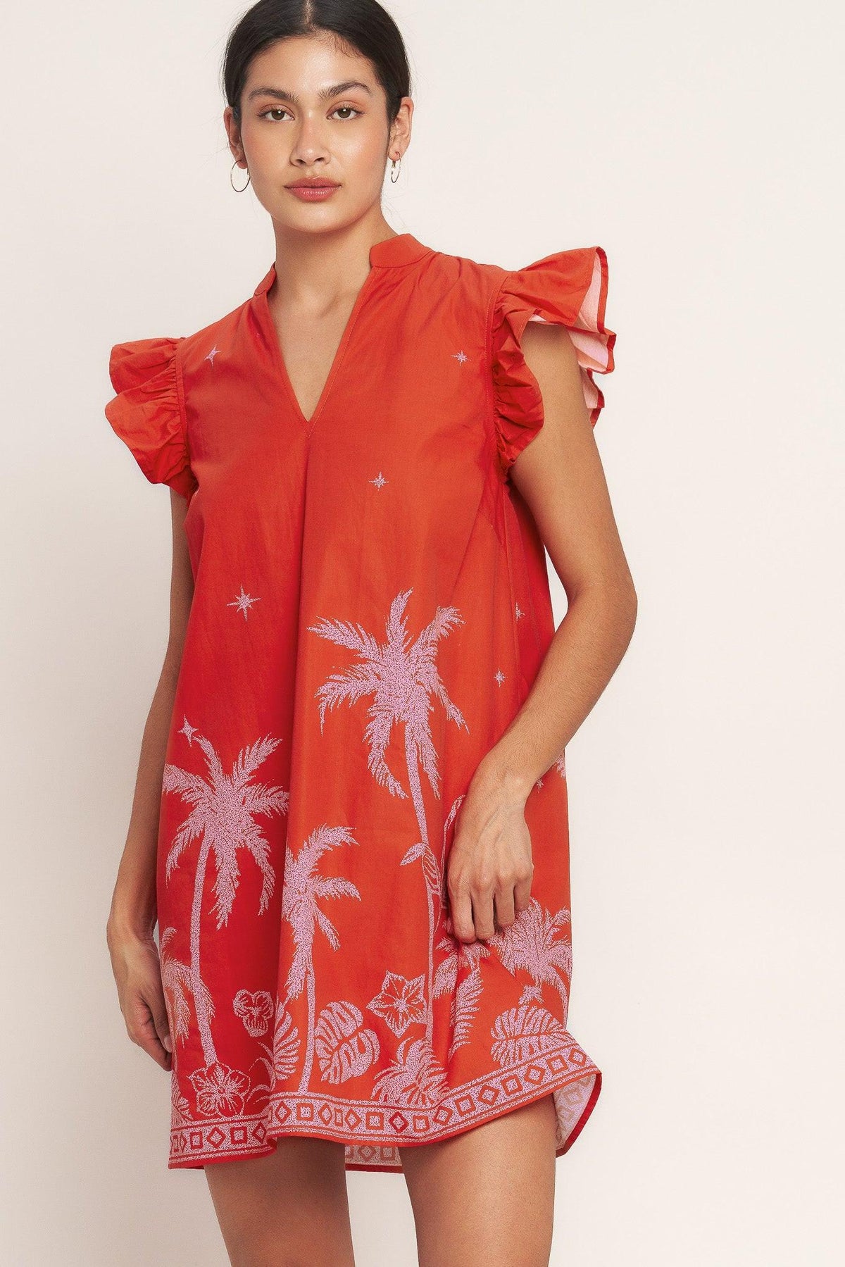 VESTIDO CORTO TEJIDO ISLAND STATE OF MIND