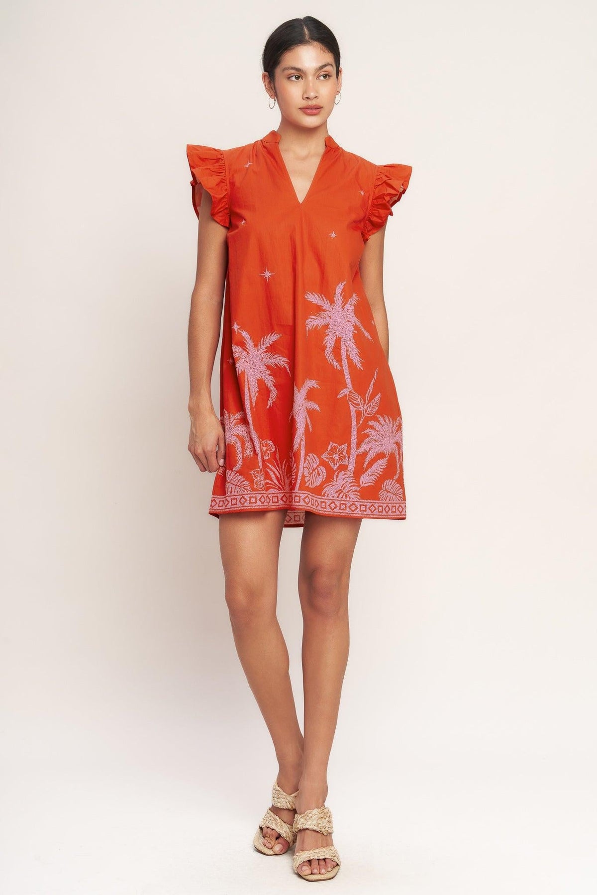 VESTIDO CORTO TEJIDO ISLAND STATE OF MIND