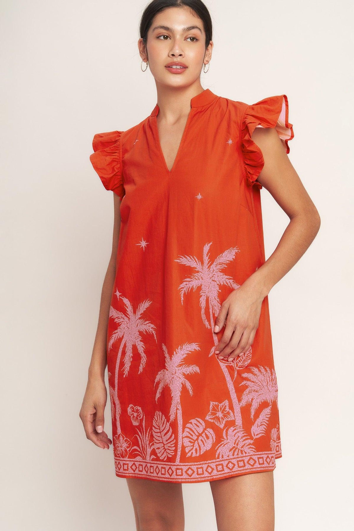 VESTIDO CORTO TEJIDO ISLAND STATE OF MIND