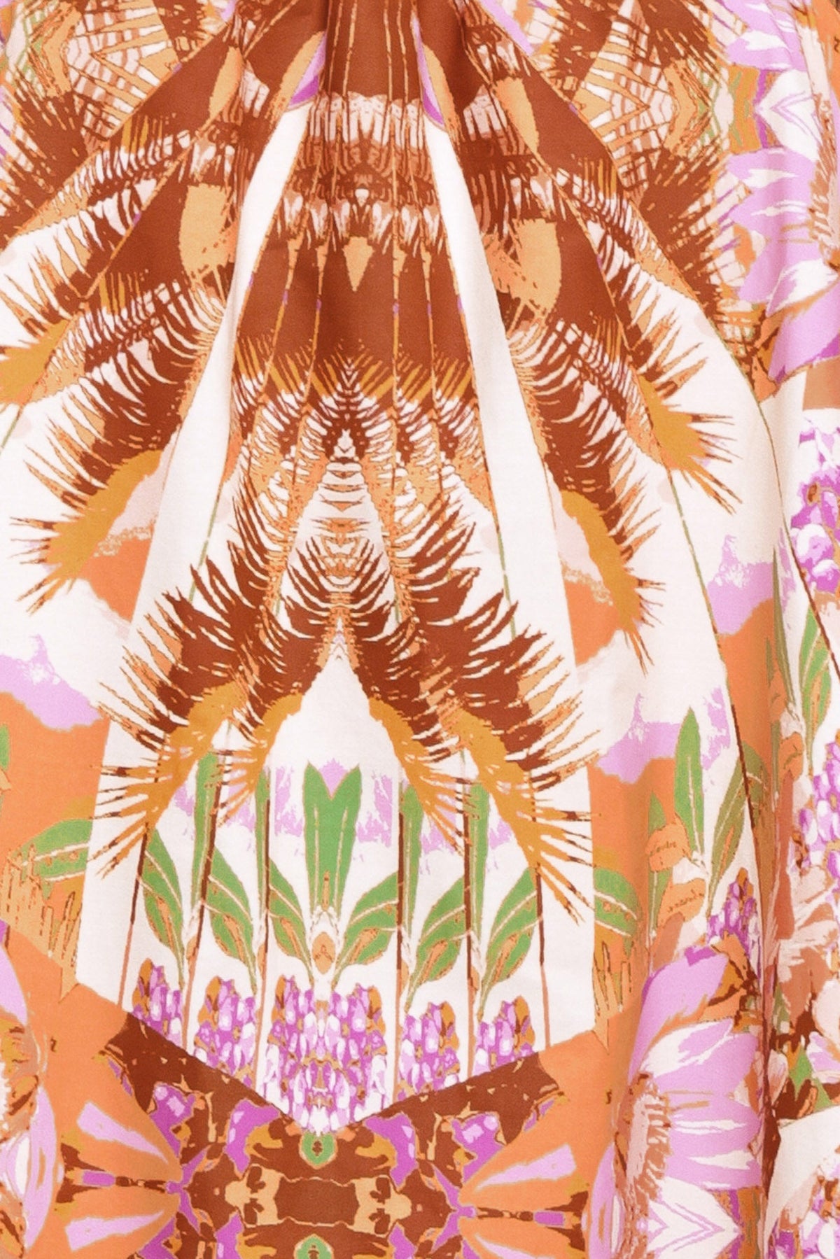 VESTIDO MAXI TEJIDO PALM OASIS