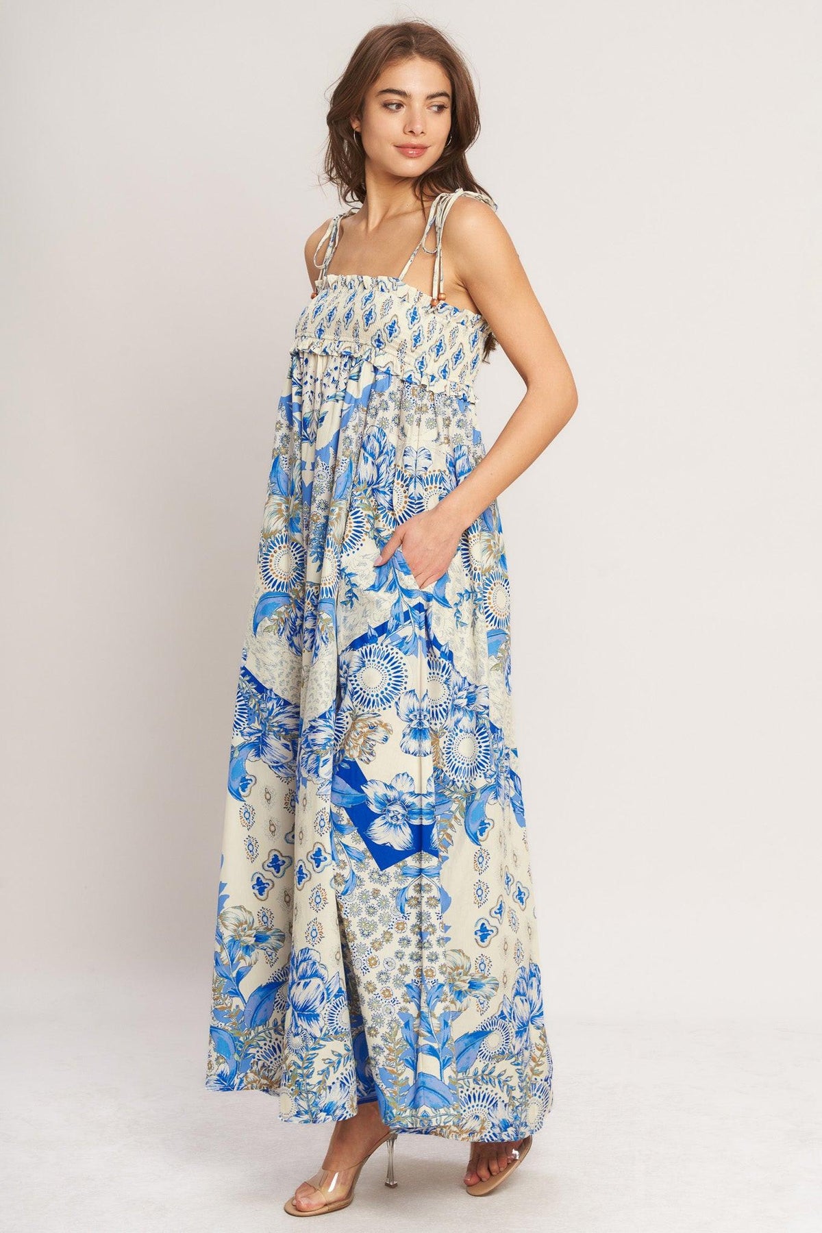 VESTIDO MAXI TEJIDO SUEÑO COSTERA