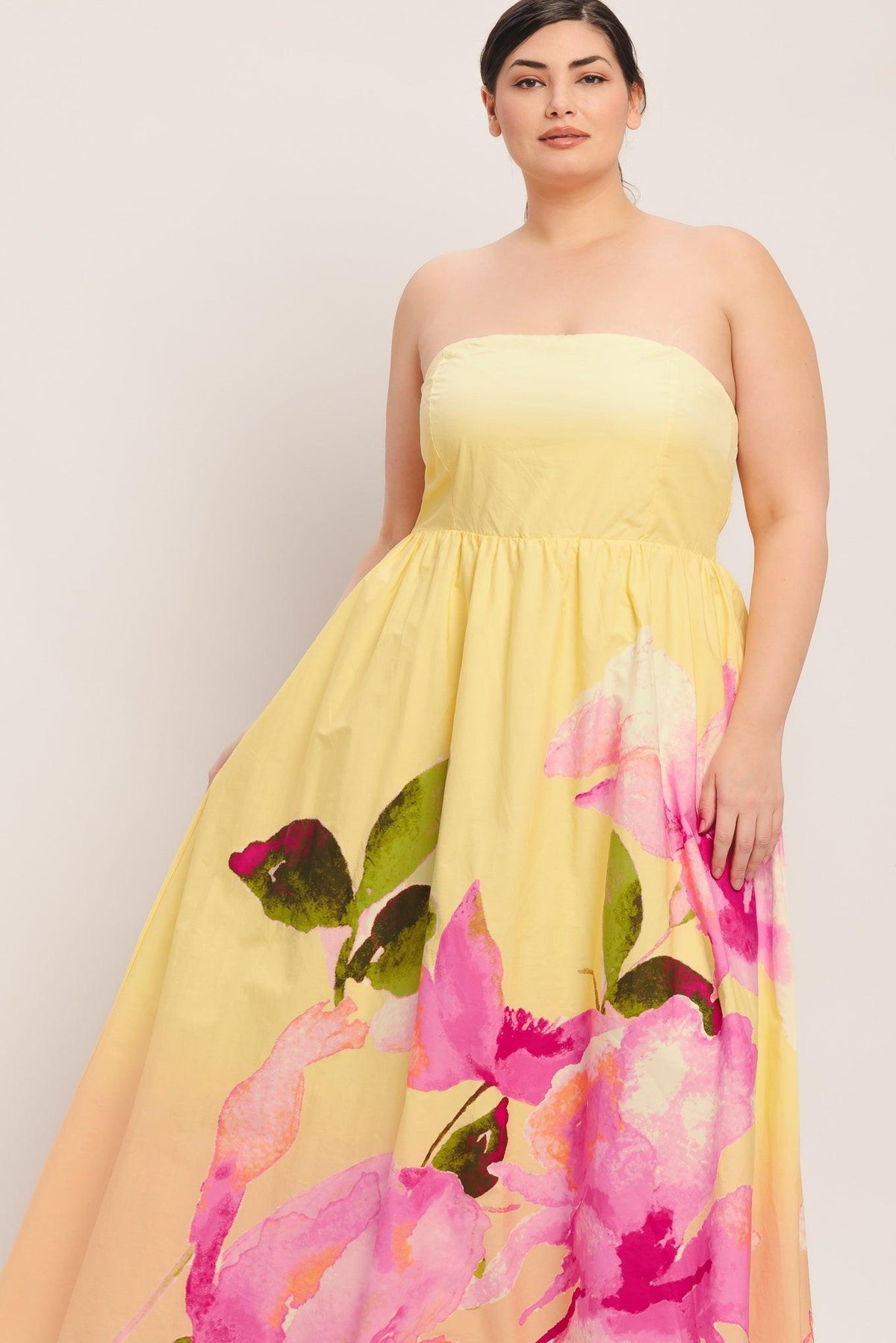 VESTIDO LARGO TEJIDO OMBRÉ DE ENSUEÑO