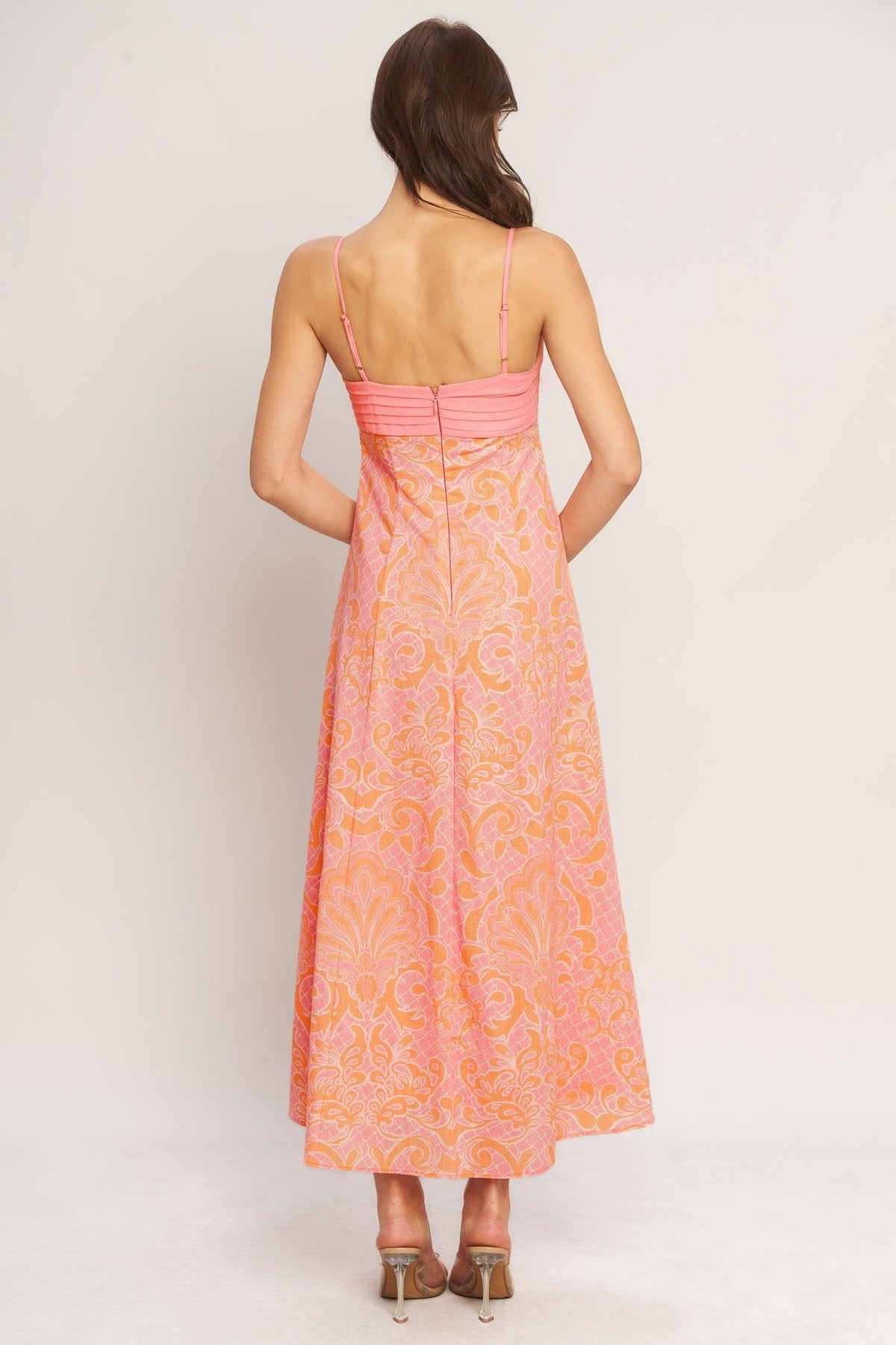 VESTIDO MIDI TEJIDO ISLAND SUNSET CHARM