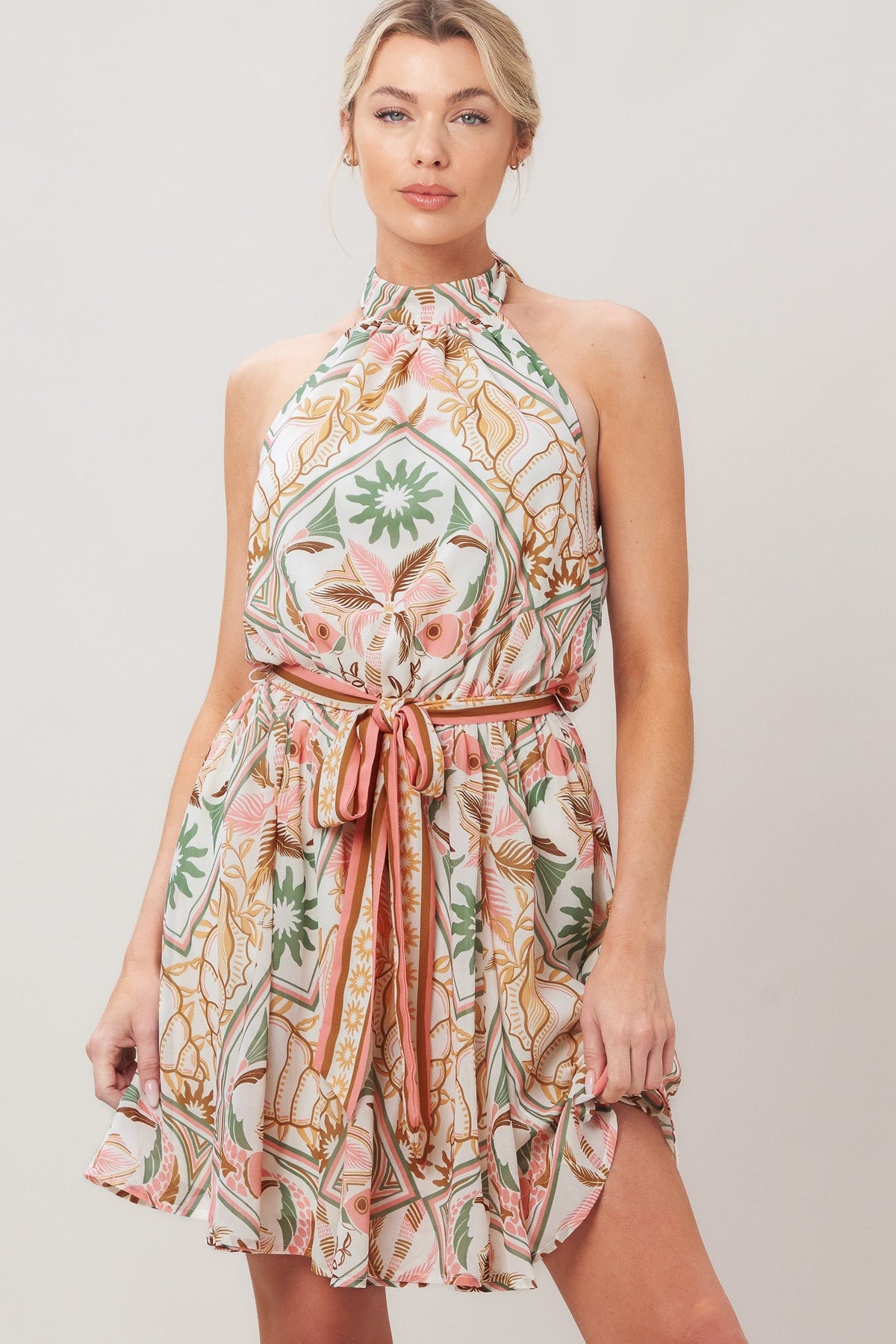 MINIVESTIDO TEJIDO SOFT VOYAGE