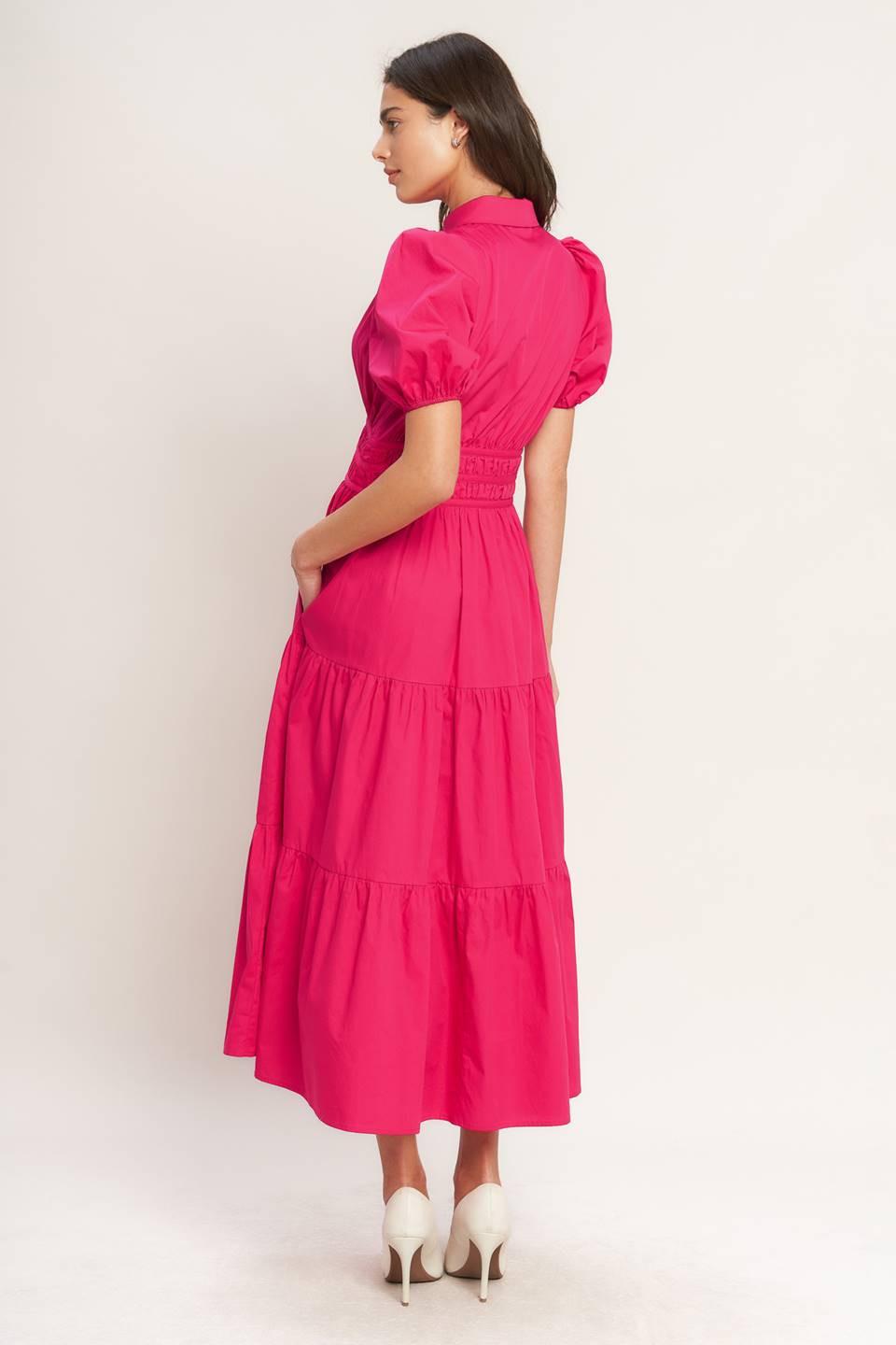 VESTIDO MIDI TEJIDO SUGAR CLOUD