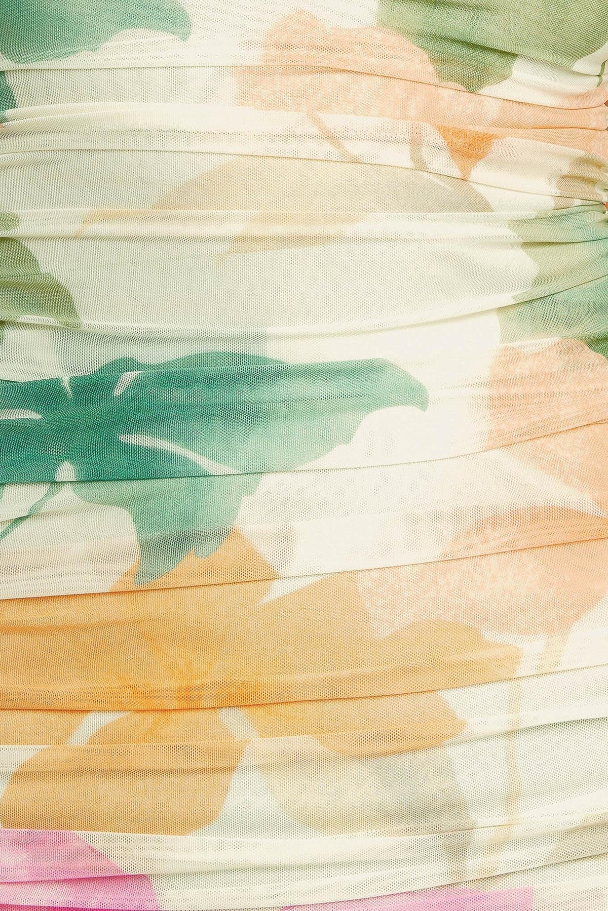 VESTIDO MIDI DE MALLA COLORFUL CONFIDENCE POWER