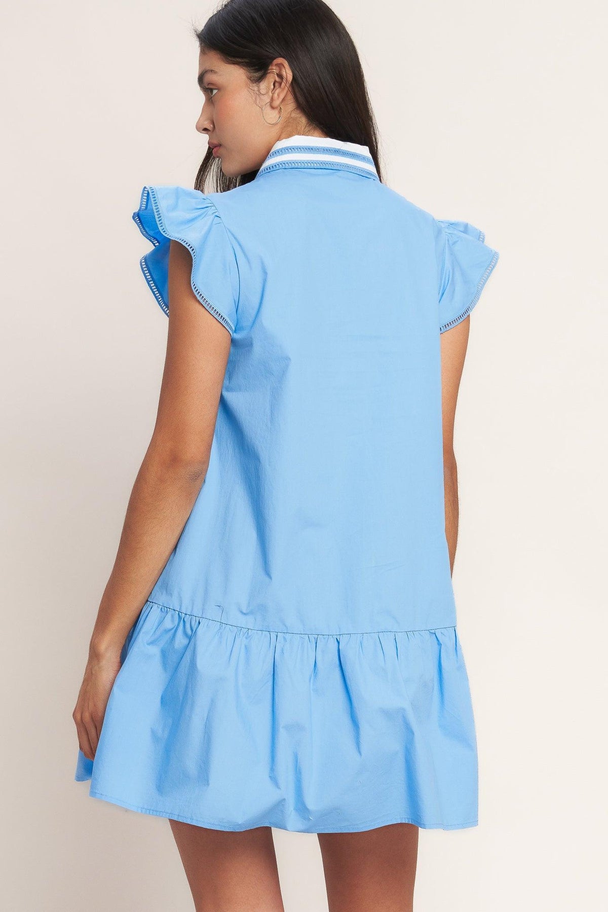 VESTIDO CORTO SWEET DAYS DE TEJIDO