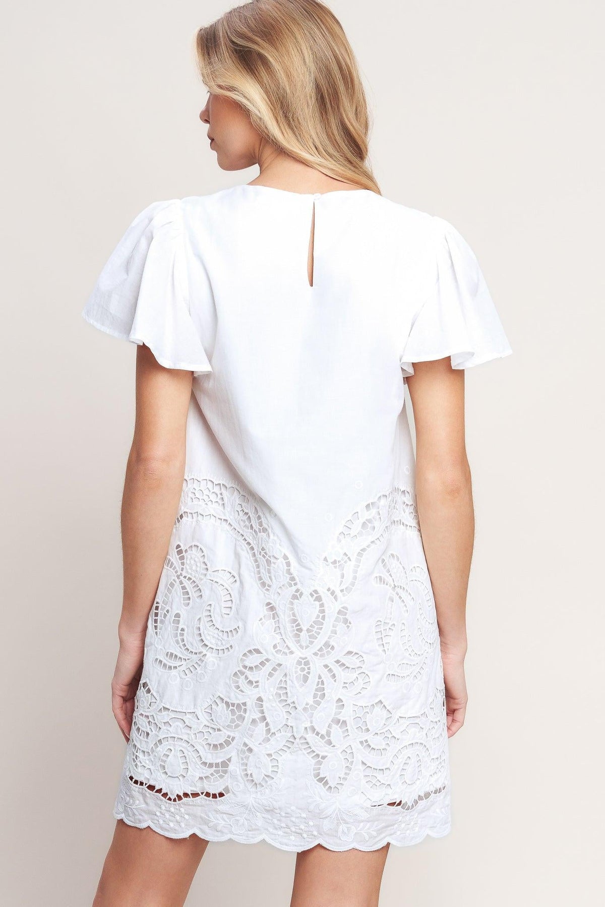 VESTIDO DE OJILLOS WOVEN ALL THE RIGHT REASONS