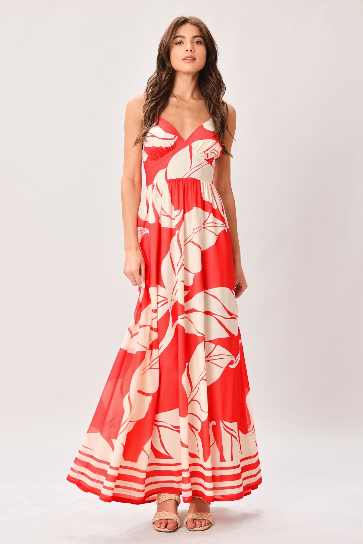 VESTIDO MAXI TEJIDO HEAT BLOOM