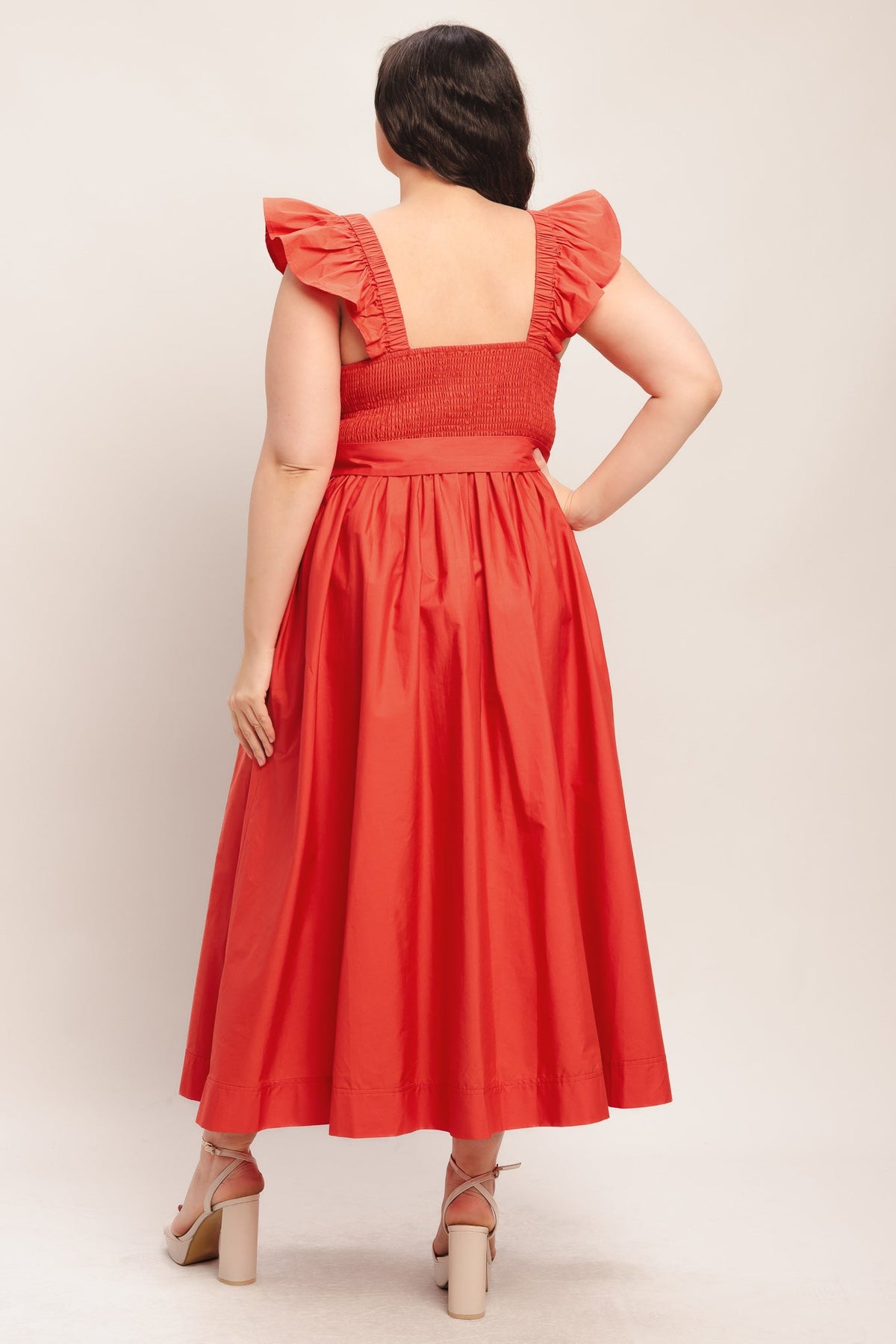 VESTIDO MIDI TEJIDO SUNSET ROMANCE