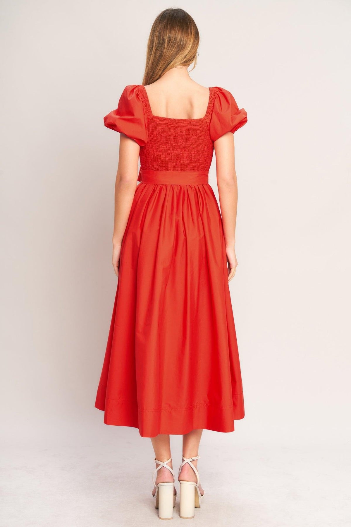 VESTIDO MIDI TEJIDO SUNSET ROMANCE