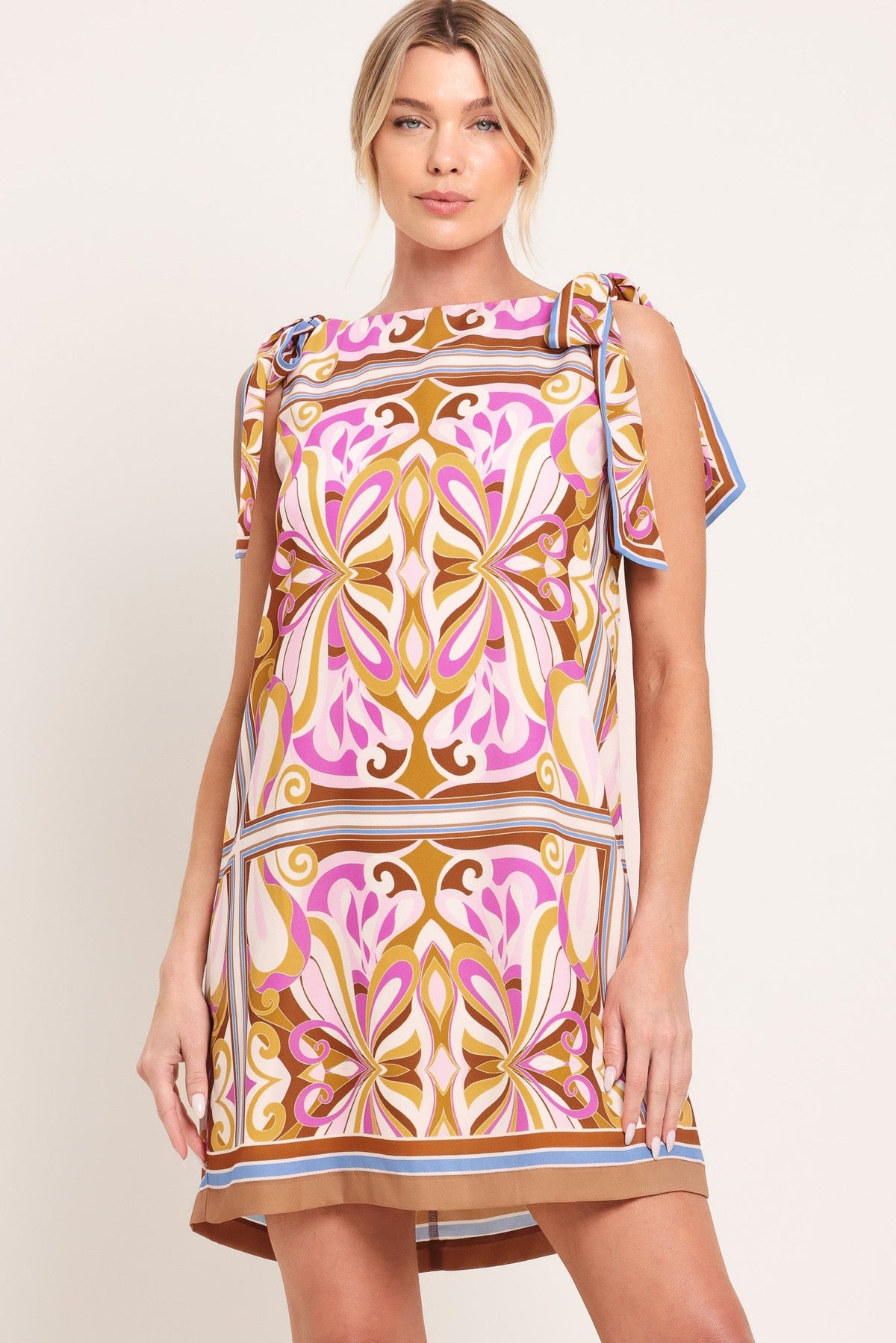 MINIVESTIDO TEJIDO GOLDEN PSYCHE