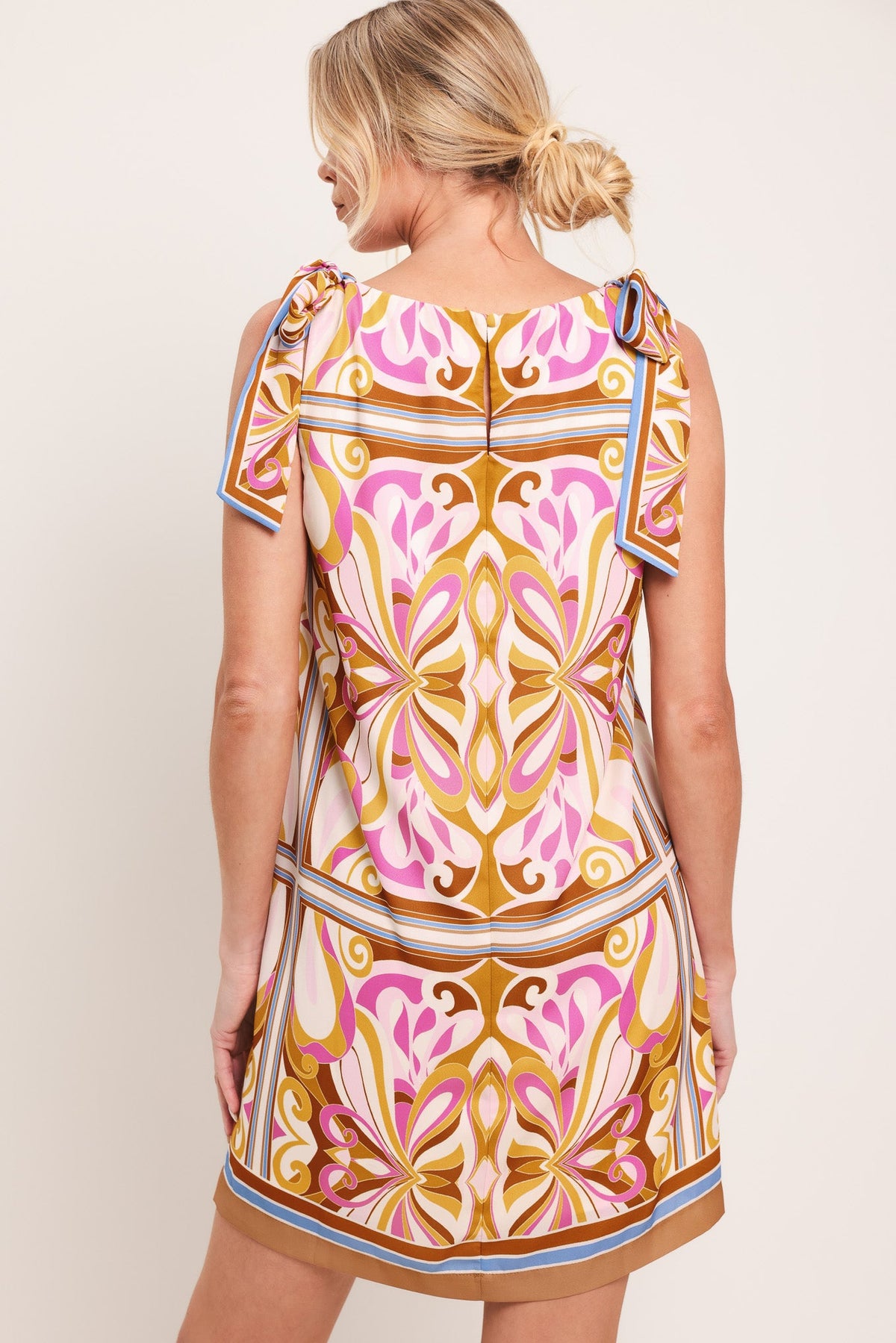 MINIVESTIDO TEJIDO GOLDEN PSYCHE
