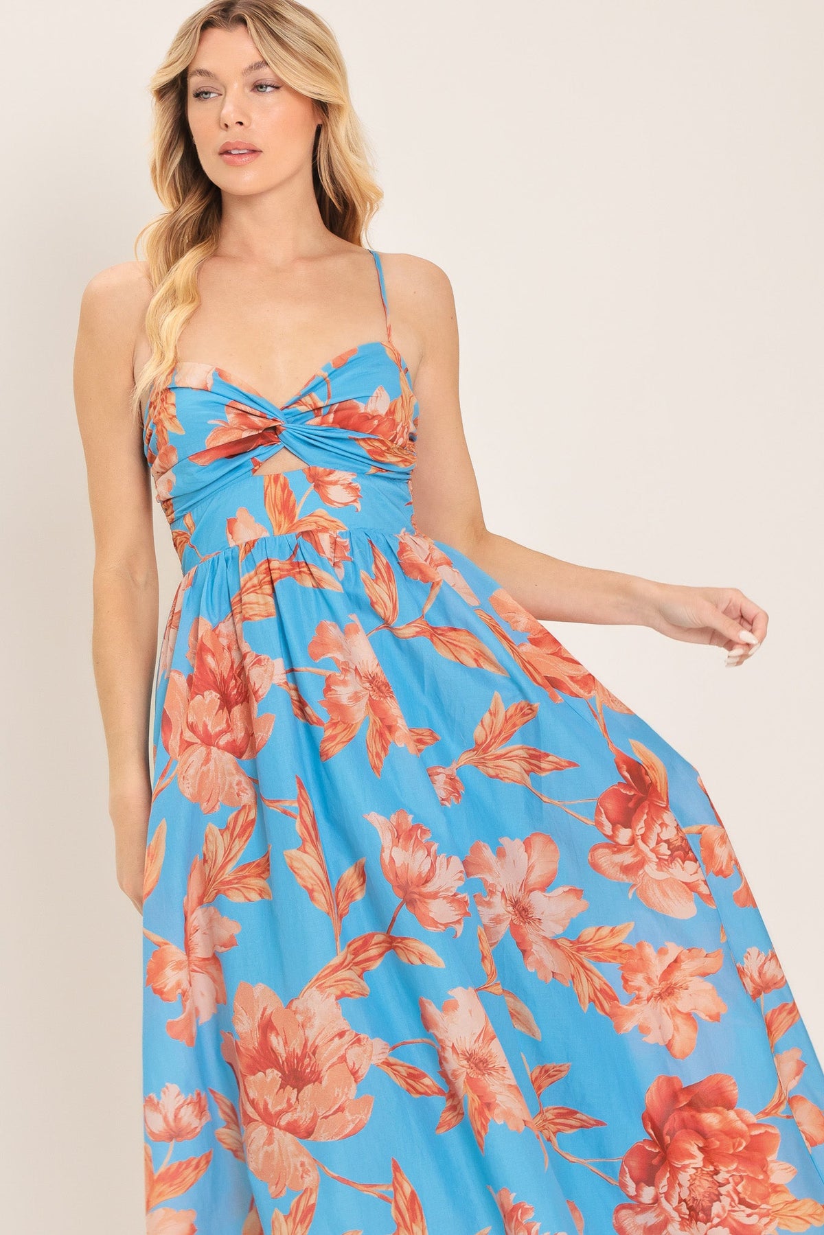 VESTIDO MIDI TEJIDO LAGOON ROMANCE