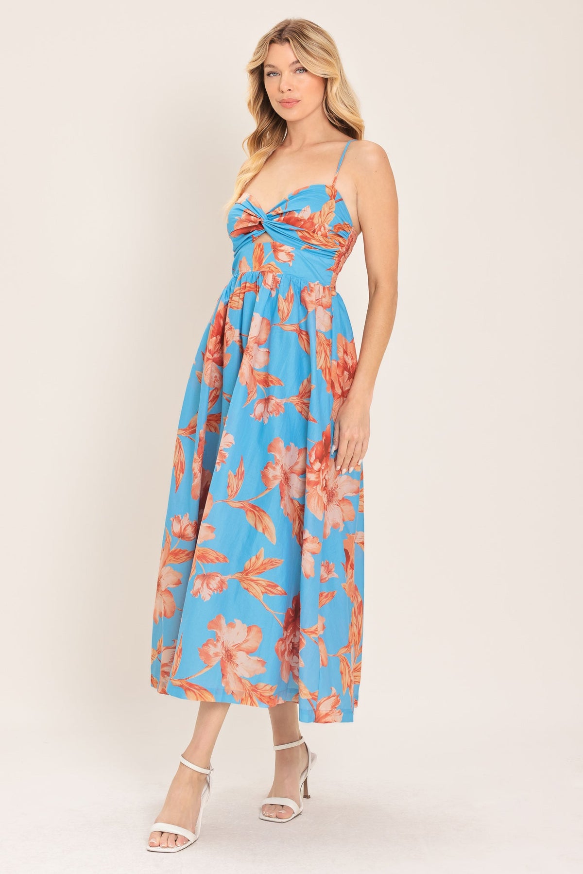 VESTIDO MIDI TEJIDO LAGOON ROMANCE
