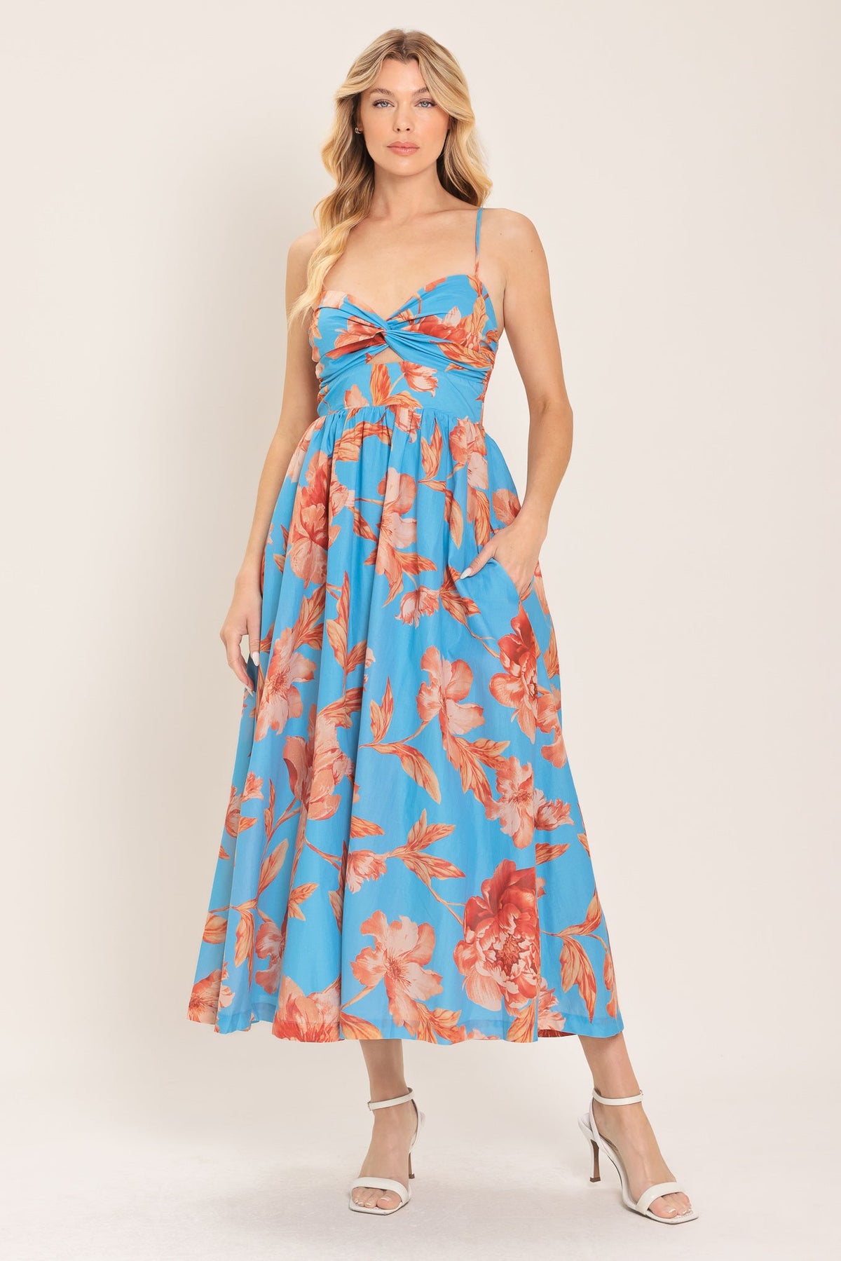 VESTIDO MIDI TEJIDO LAGOON ROMANCE