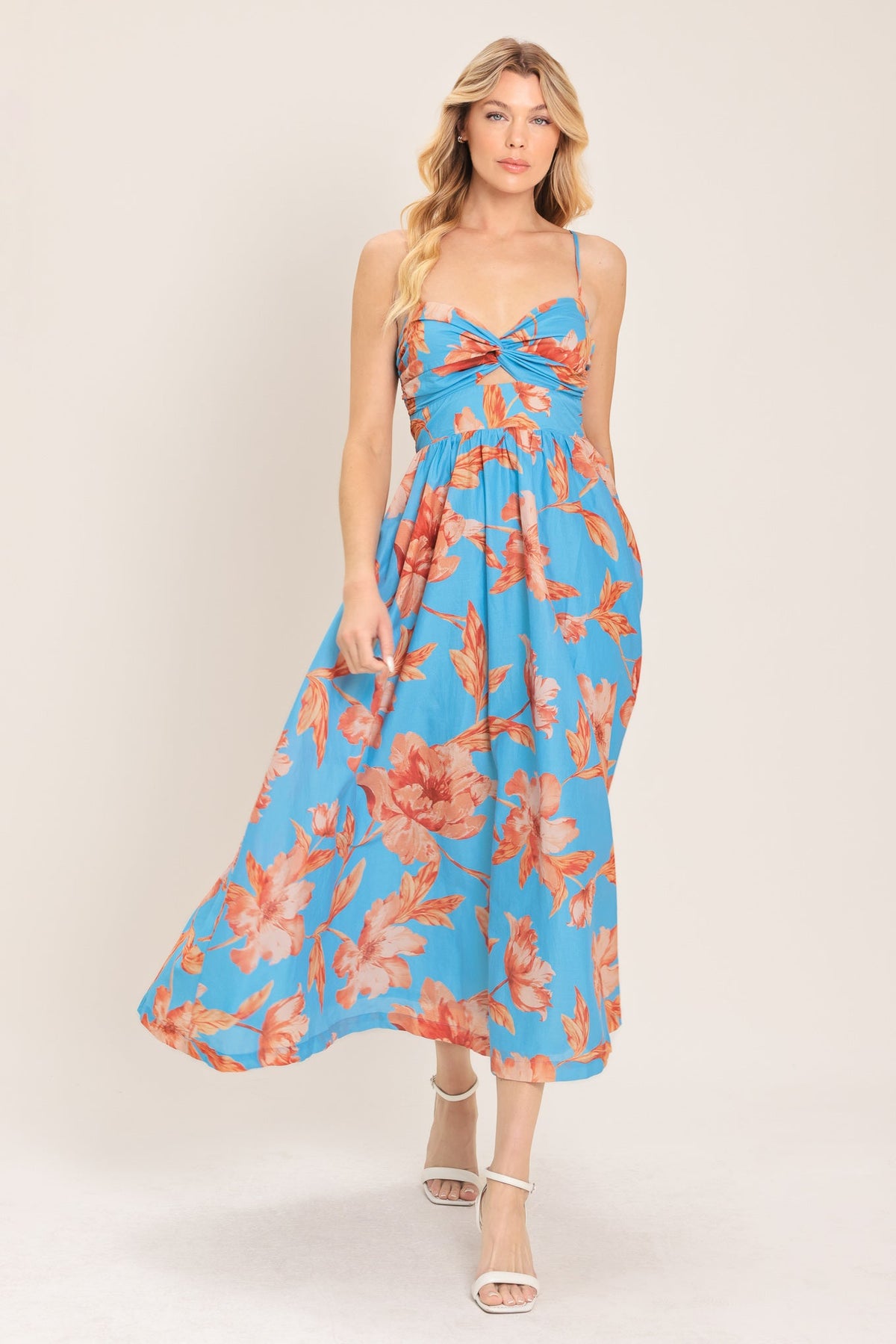 VESTIDO MIDI TEJIDO LAGOON ROMANCE