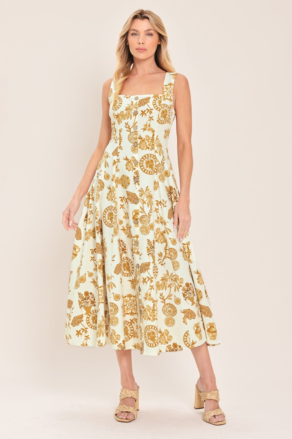 VESTIDO MIDI TEJIDO CITRUS COAST