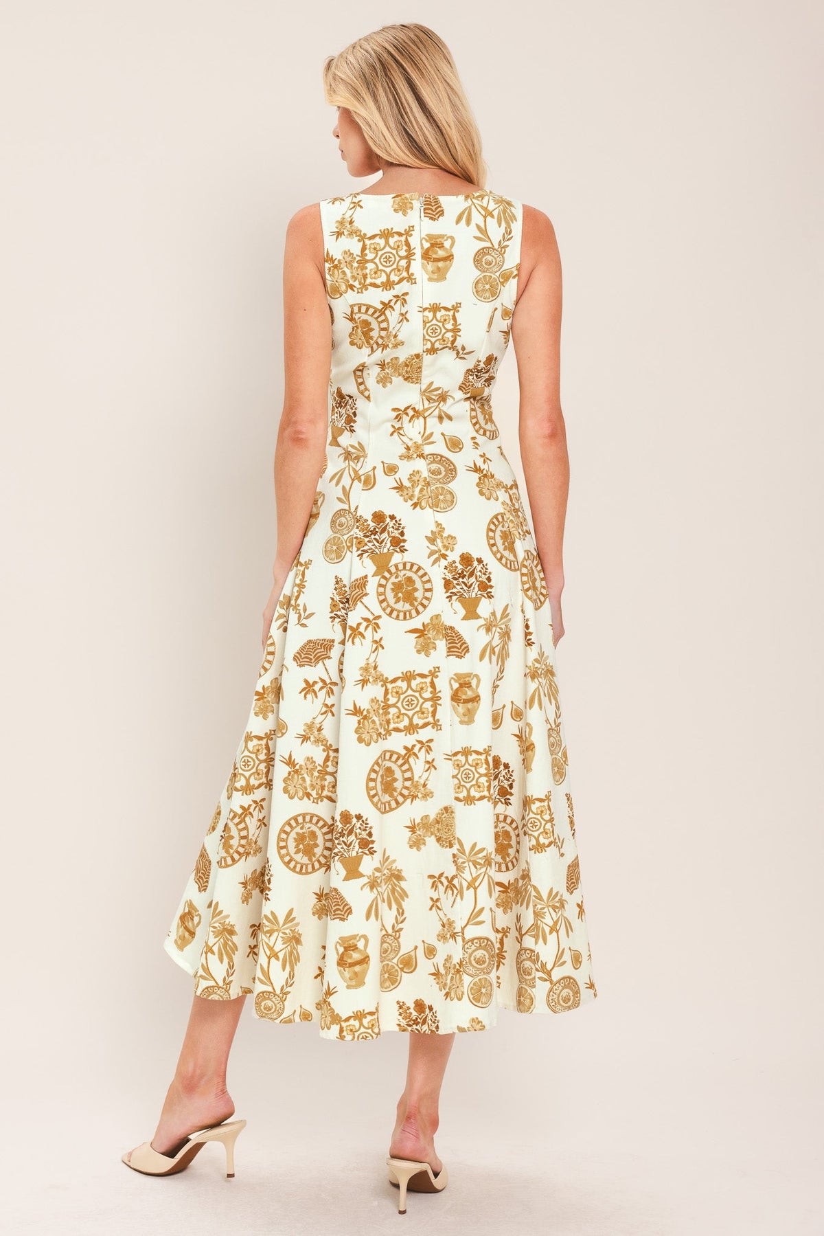VESTIDO MIDI TEJIDO CITRUS COAST
