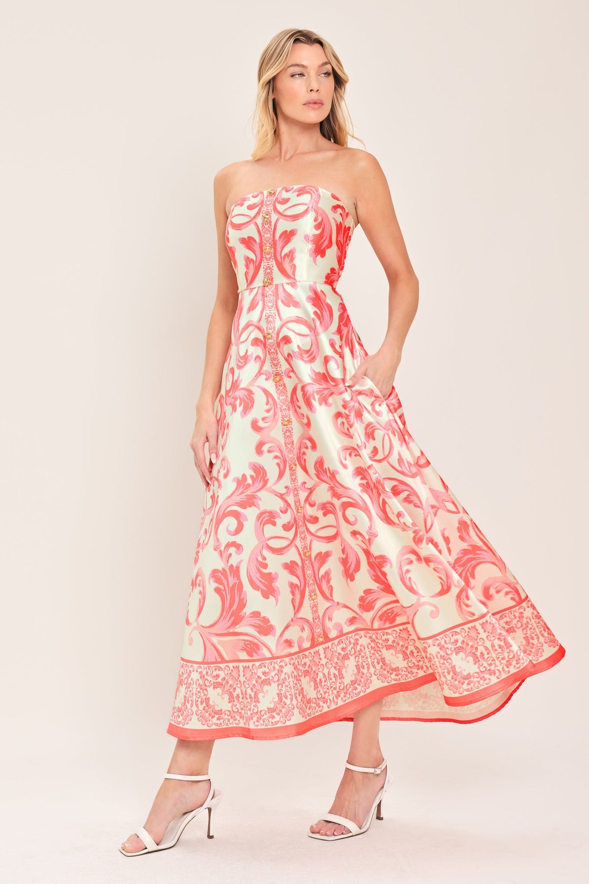 VESTIDO MIDI TEJIDO SUNSET ROYALTY