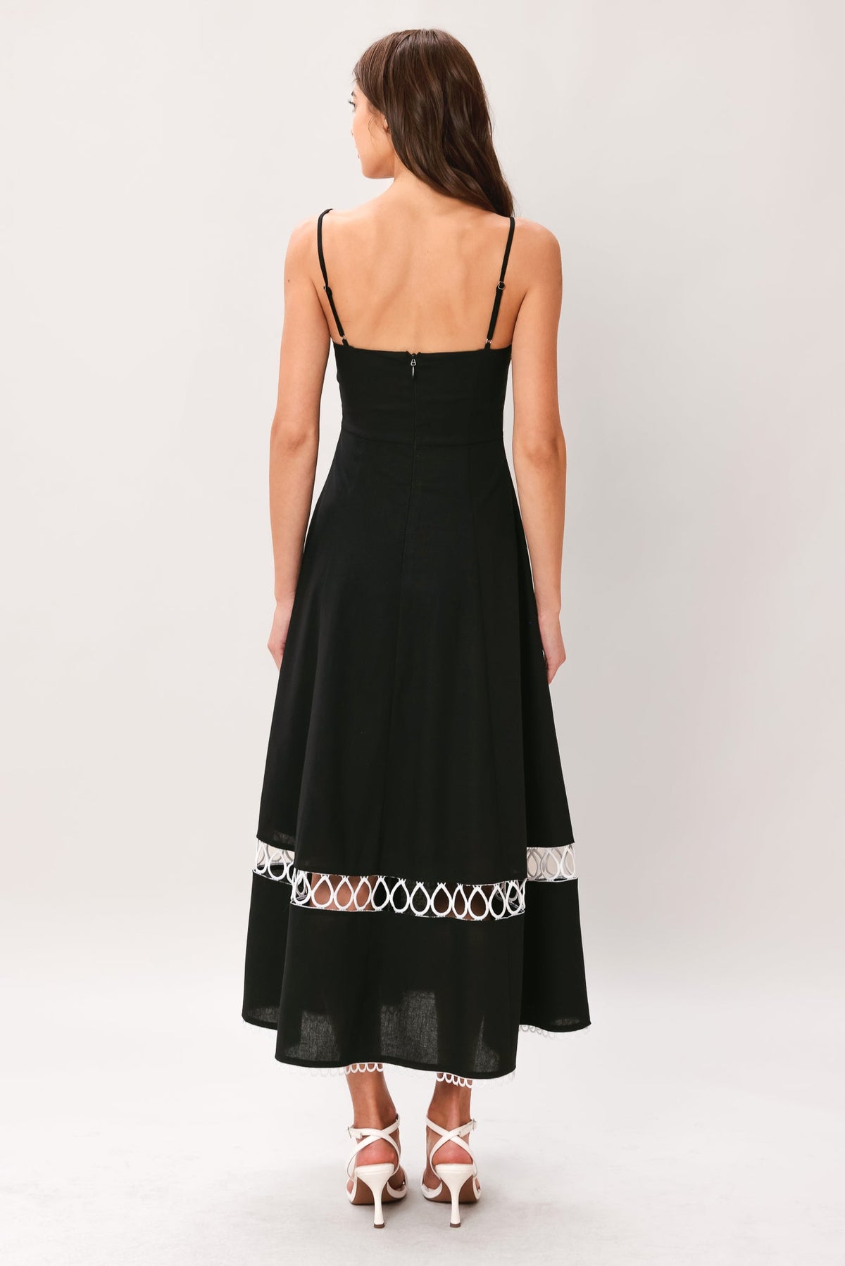 VESTIDO MIDI TEJIDO NOIR WHISPER