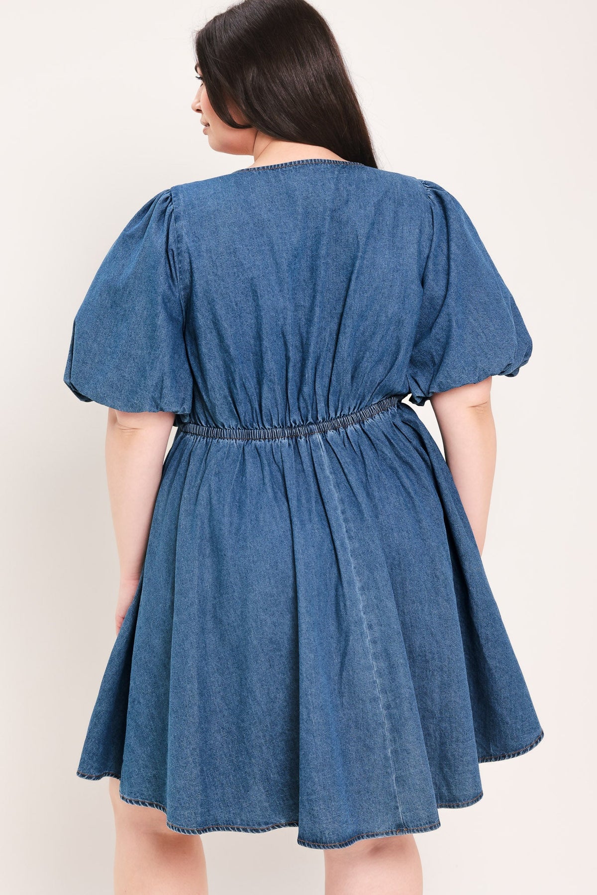 MINIVESTIDO VAQUERO ESTILO SOFT GIRL