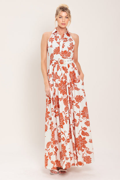 PORTOFINO SUN WOVEN MAXI DRESS