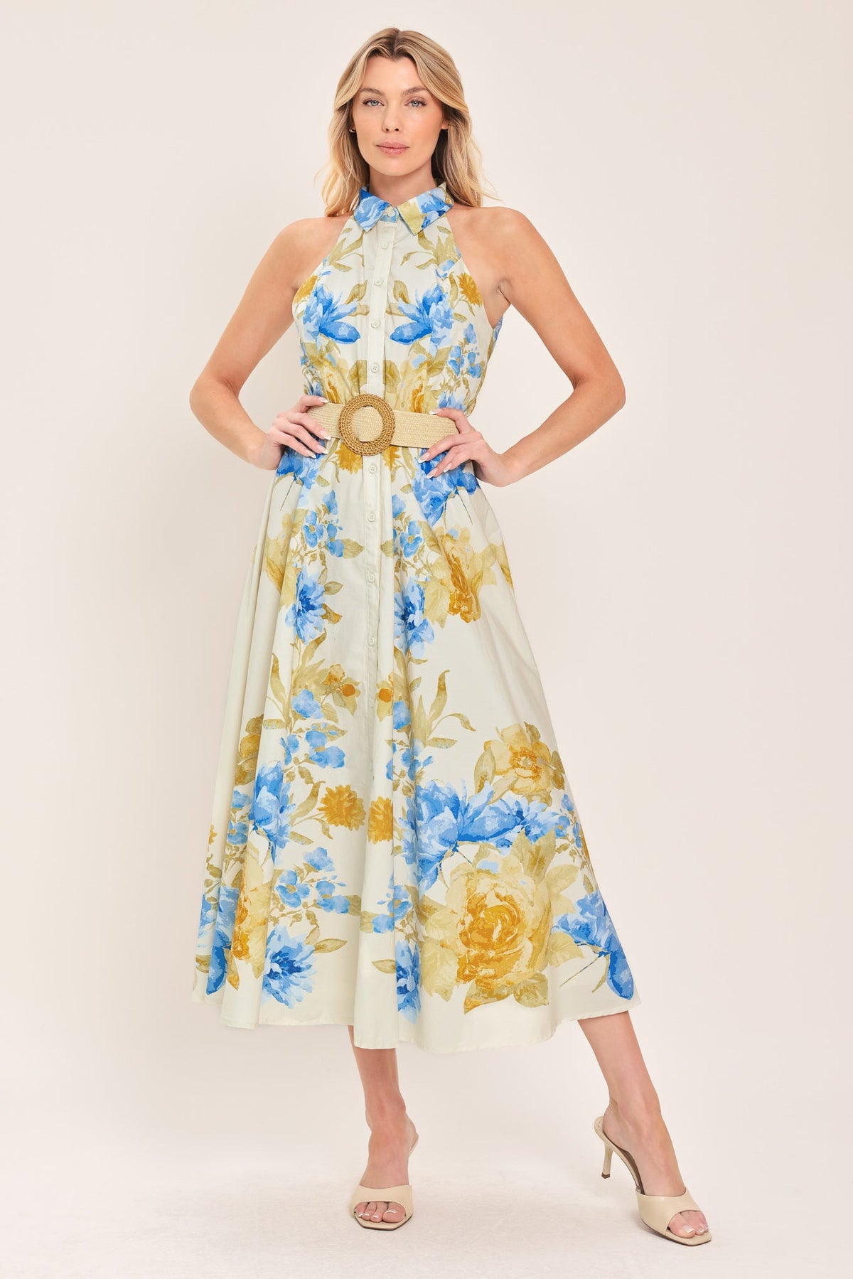 VESTIDO MIDI TEJIDO SUNNY DAYDREAM