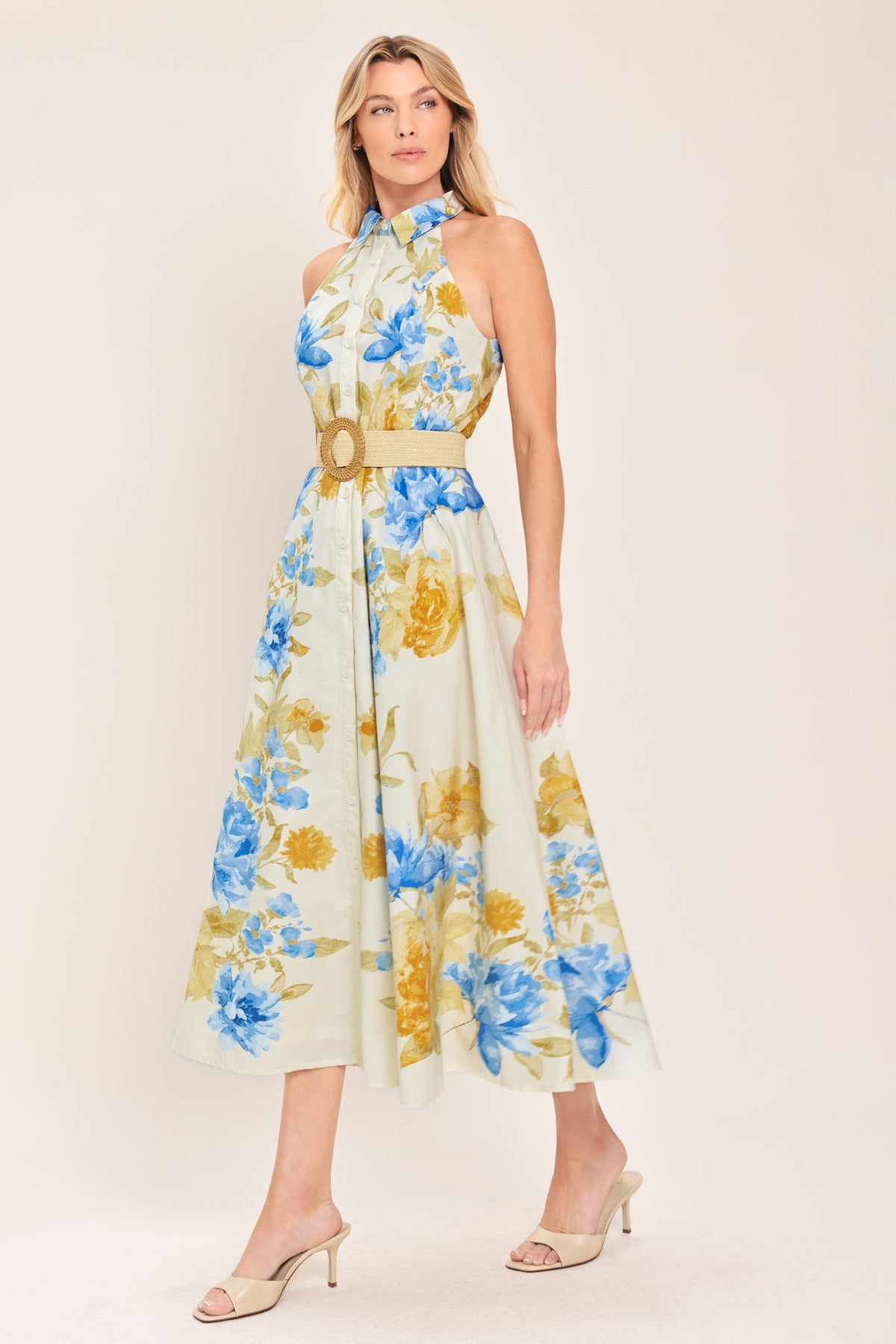 VESTIDO MIDI TEJIDO SUNNY DAYDREAM