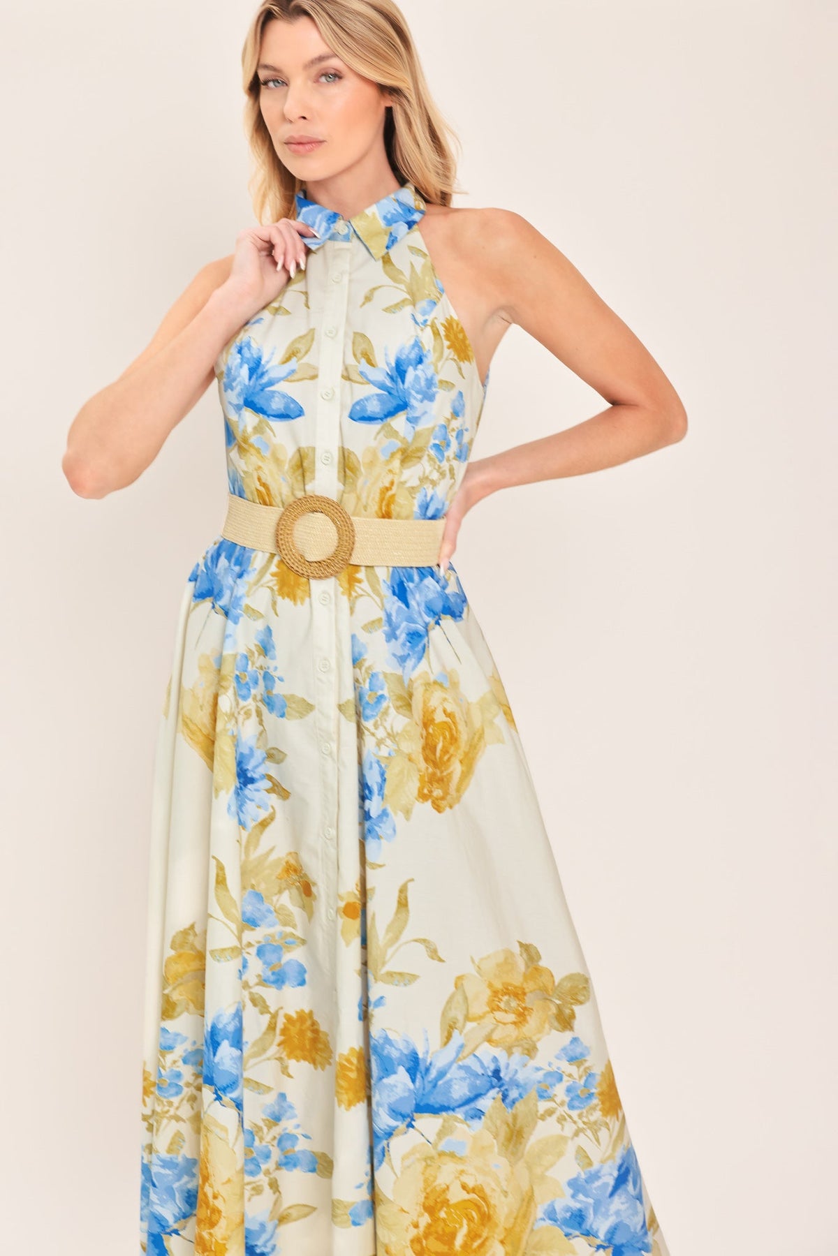 VESTIDO MIDI TEJIDO SUNNY DAYDREAM