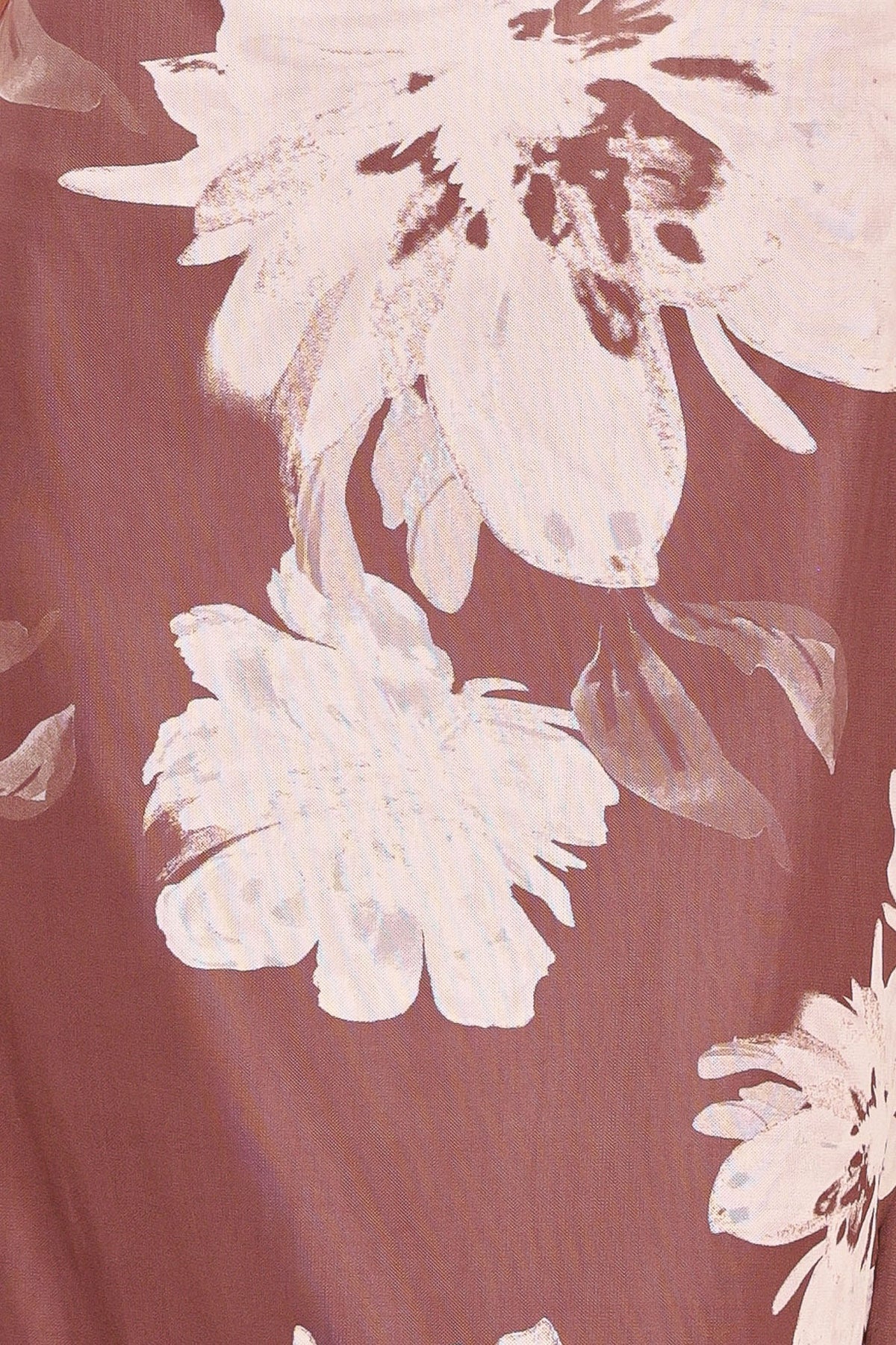 VESTIDO MIDI DE TUL ELÁSTICO ROSEWOOD BLOOM